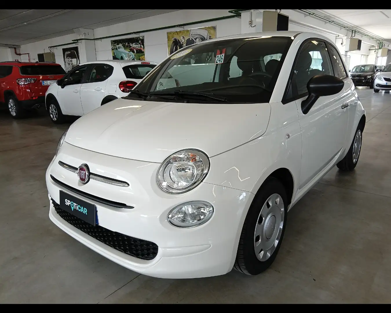 Fiat 500 1.0 FireFly Hybrid Wit - 1