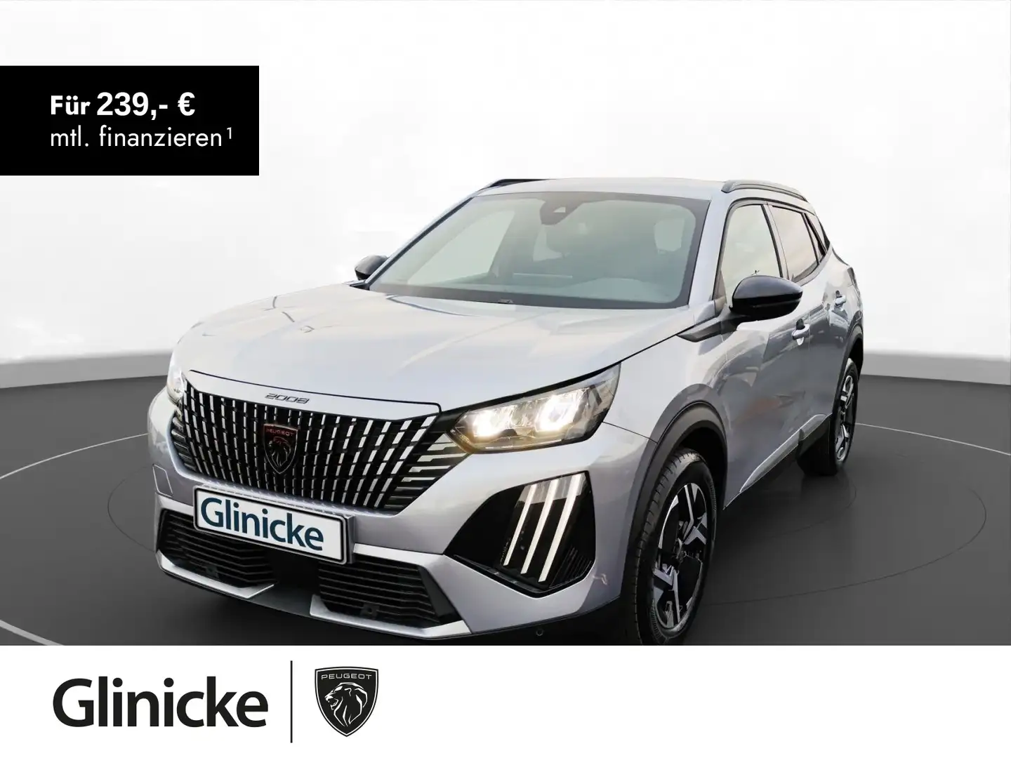 Peugeot 2008 Allure PureTech 100 Grau - 1