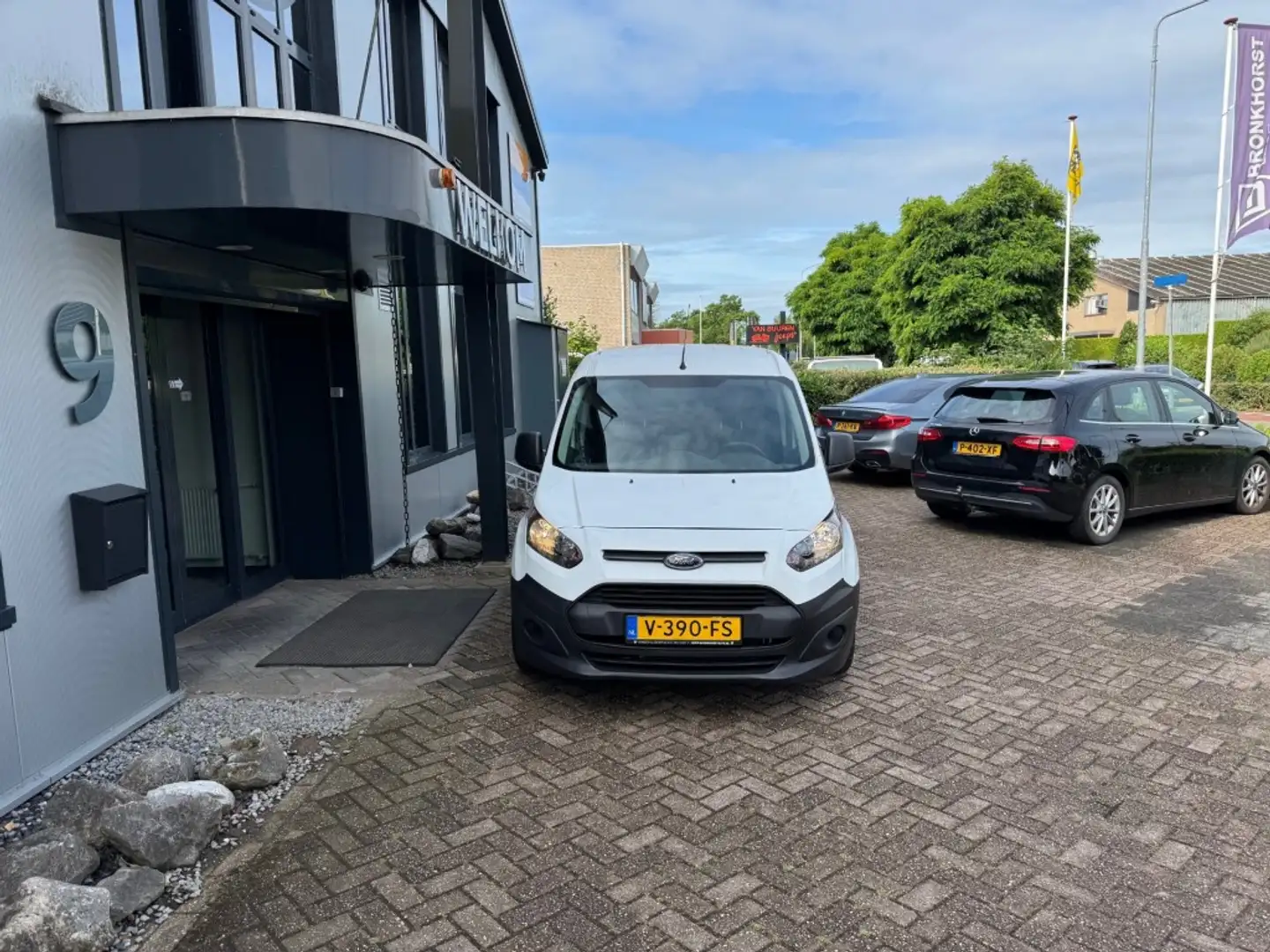 Ford Transit Connect 1.5 TDci Airco, electr. ramen, centrl vergr, bluet Wit - 2