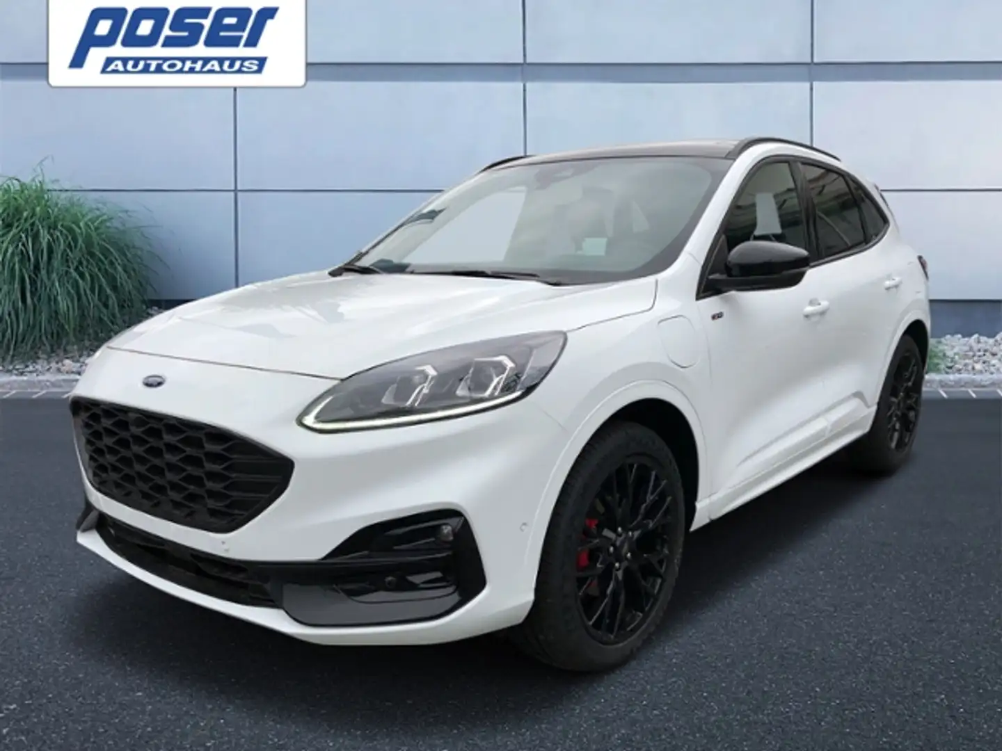 Ford Kuga Plug-In Hybrid ST-Line X KLIMA LED NAVI ALU Blanc - 2