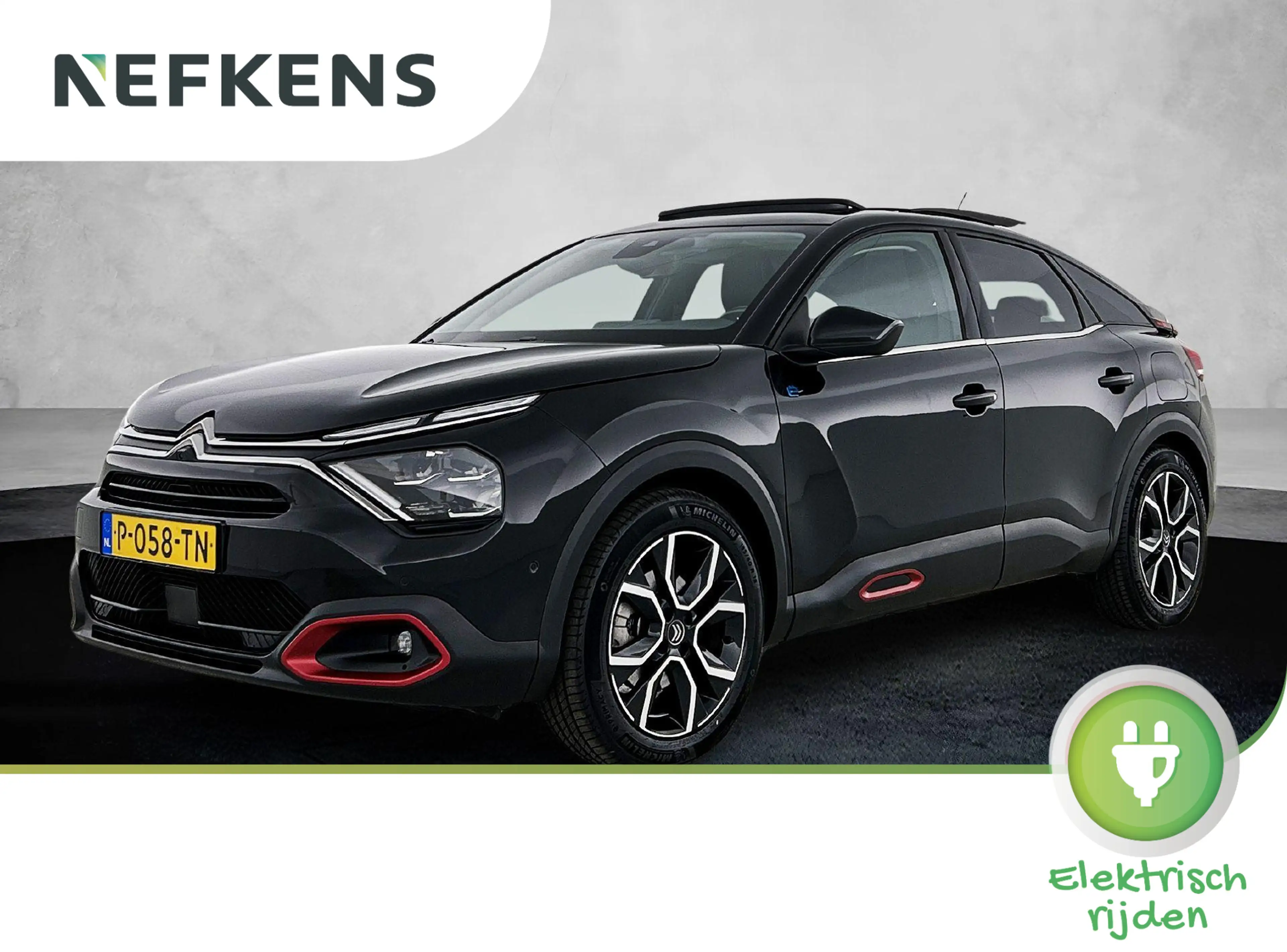 Citroen E-C4 Electric Shine 50 kWh 136pk | Accu 92% | Navigatie | Panora