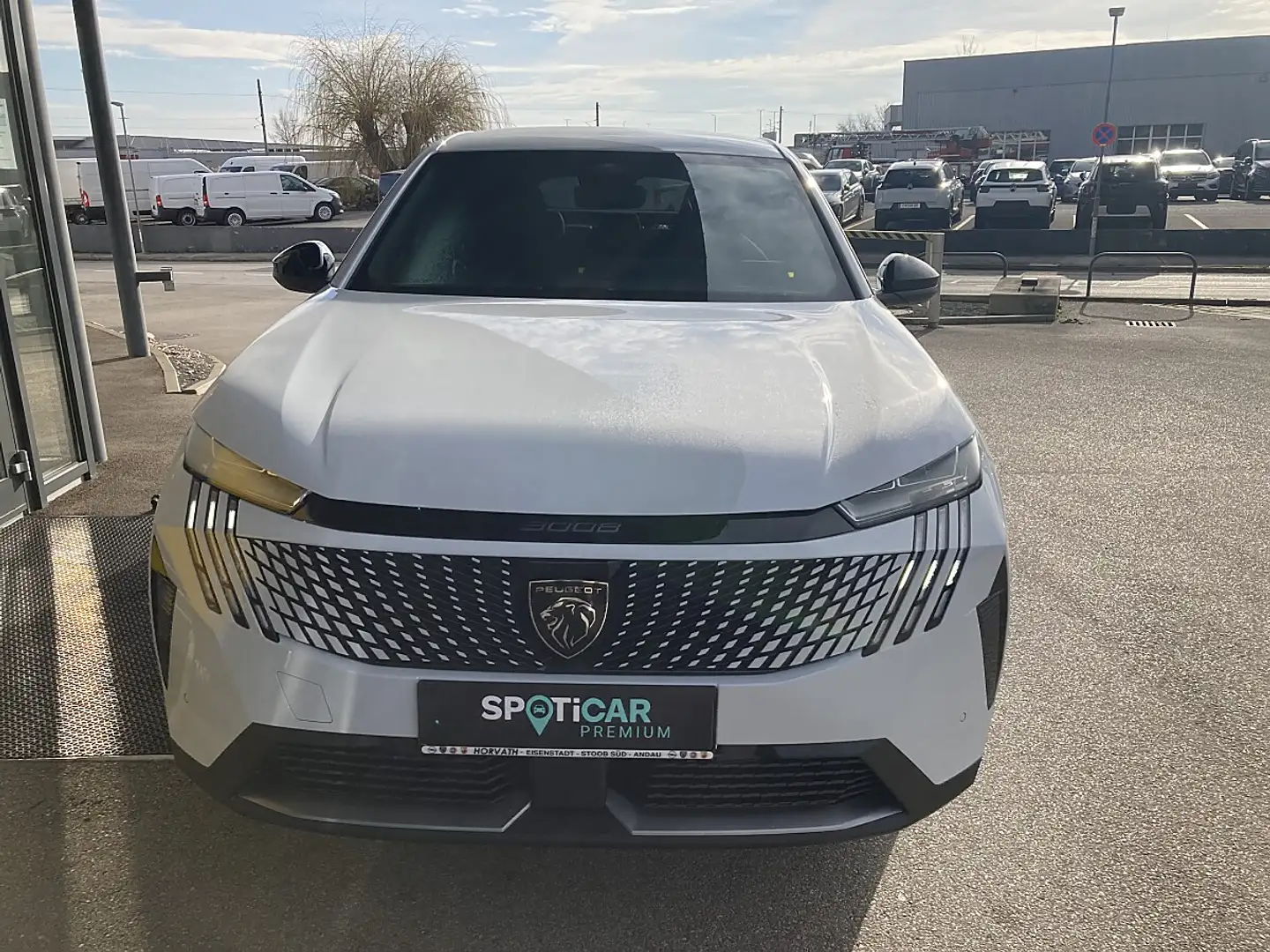 Peugeot 3008 Hybrid 145 E-DCS6 Allure Aut. Weiß - 2