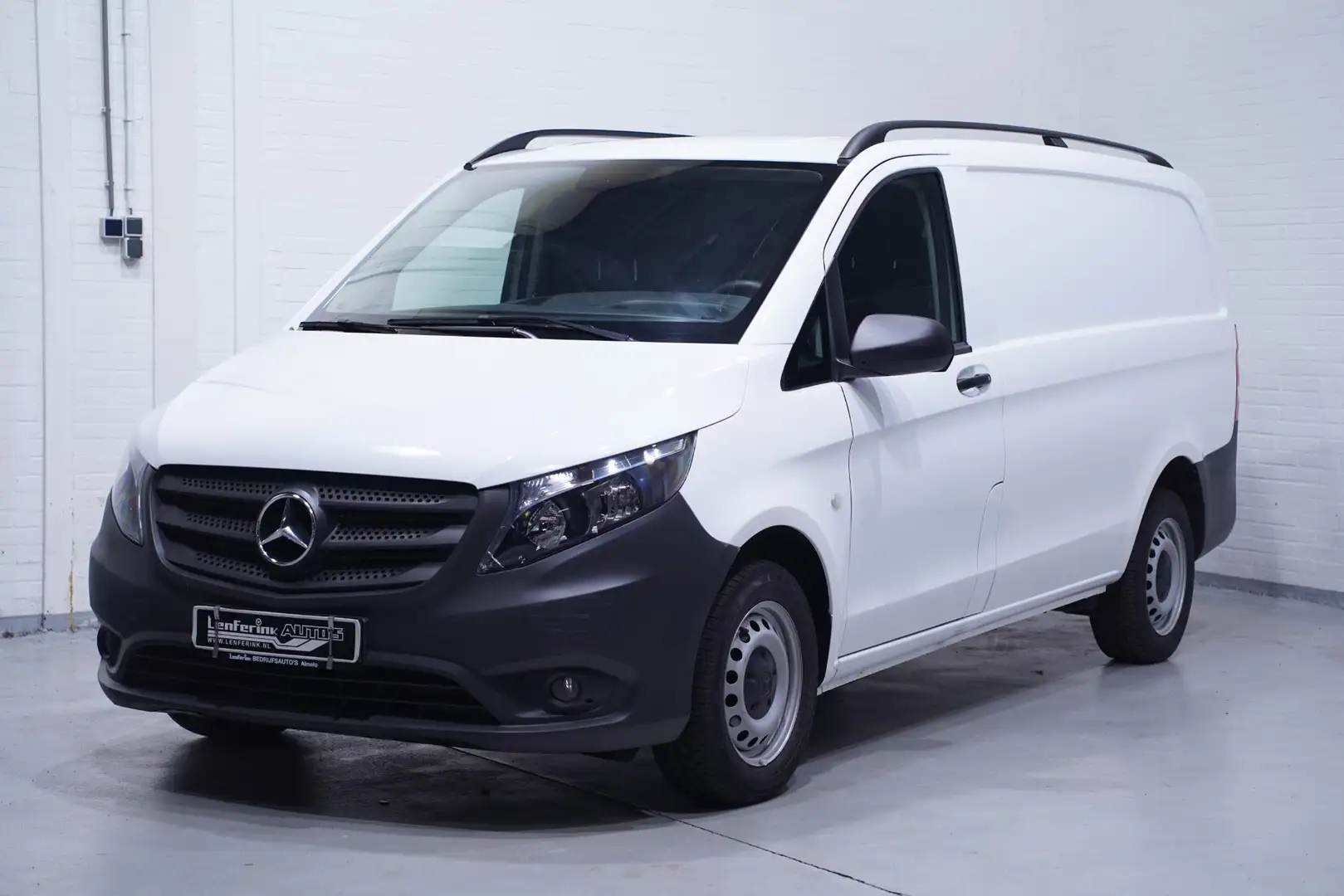 Mercedes-Benz Vito 116 CDI 163 pk Lang Navi, Camera, Trekhaak Airco, Blanc - 2