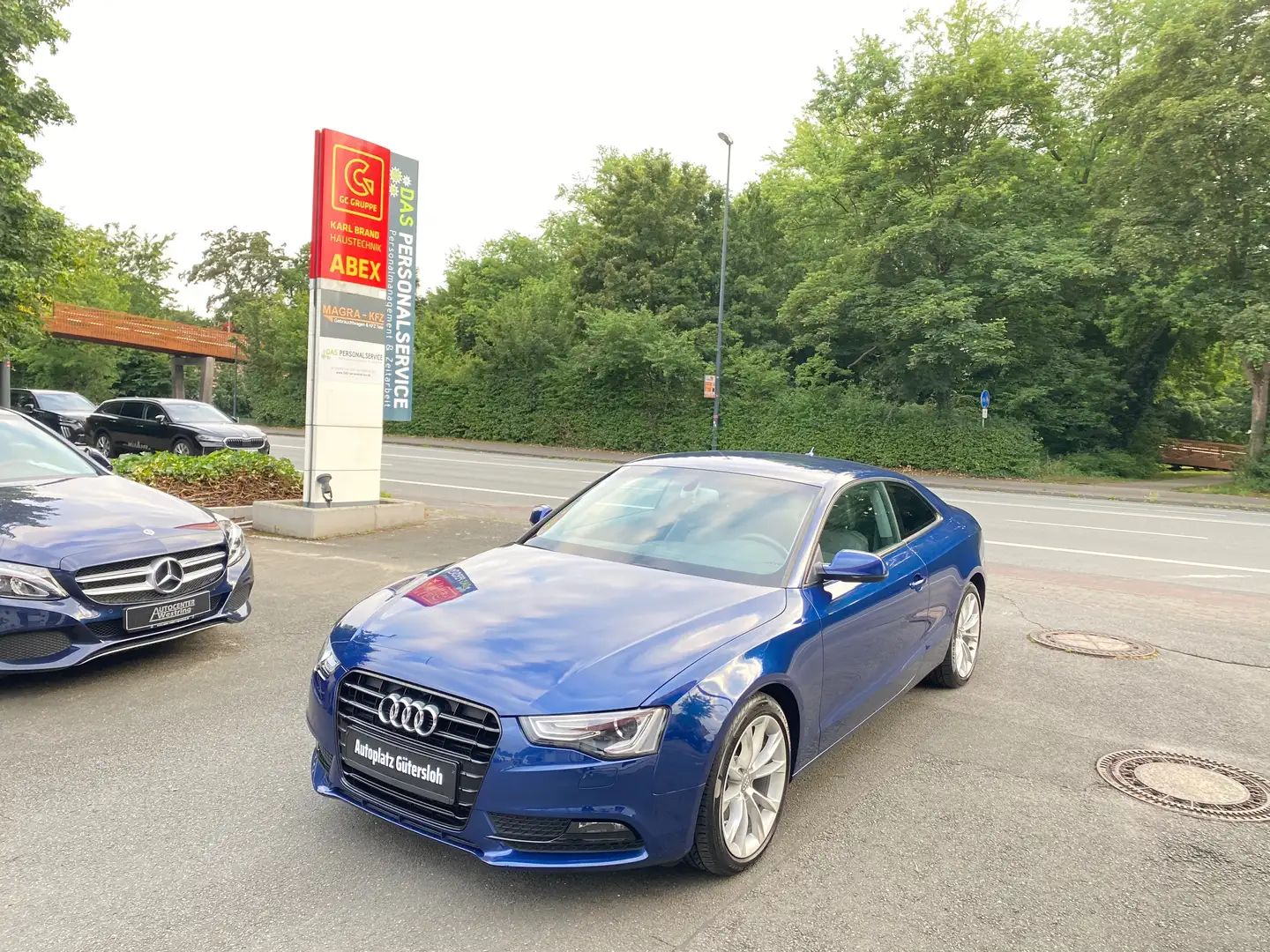 Audi A5 1.8 TFSI KLIMATRONIC 18"ALU XENON PDC SHZ TEMPOMAT Blau - 1