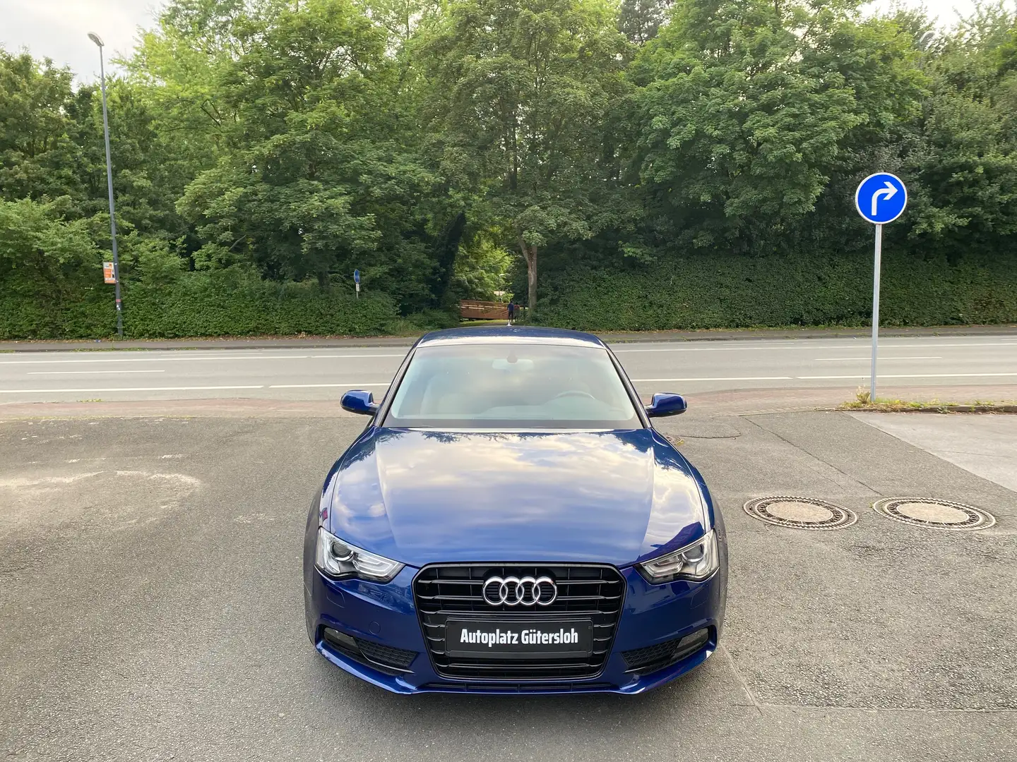 Audi A5 1.8 TFSI KLIMATRONIC 18"ALU XENON PDC SHZ TEMPOMAT Blau - 2