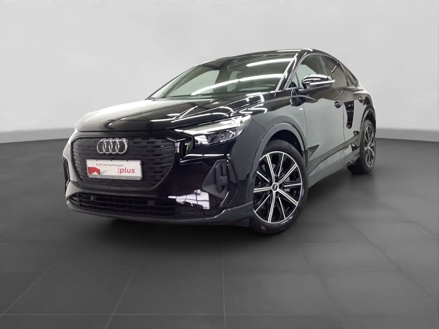 Audi Q4 e-tron Sportback 40 2x S LINE LEDER LM20 SONO Schwarz - 2