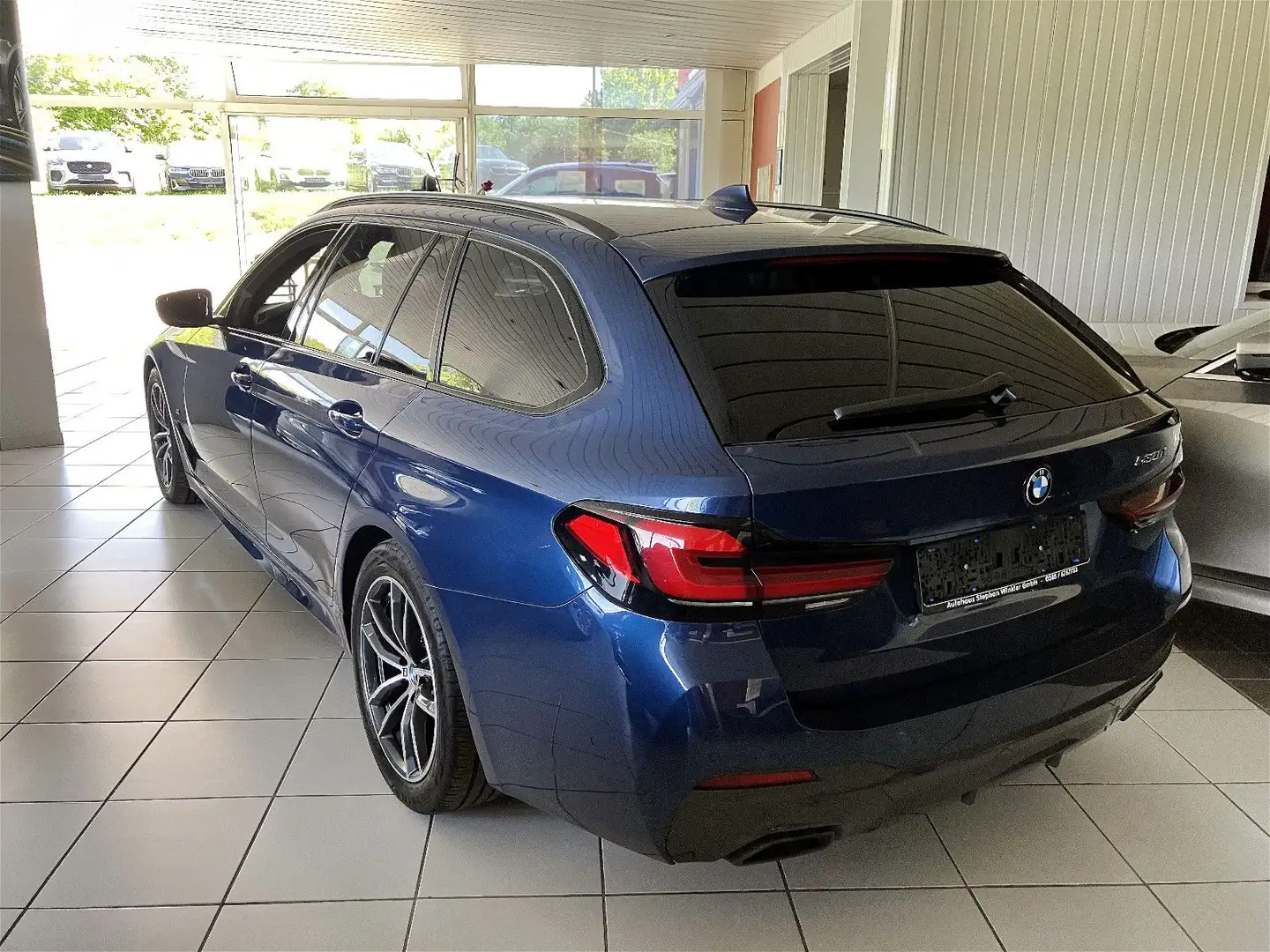 BMW 530 d M-Sport/ParkAsst/LivePRO/HiFi/Kamera/Apple Blau - 2