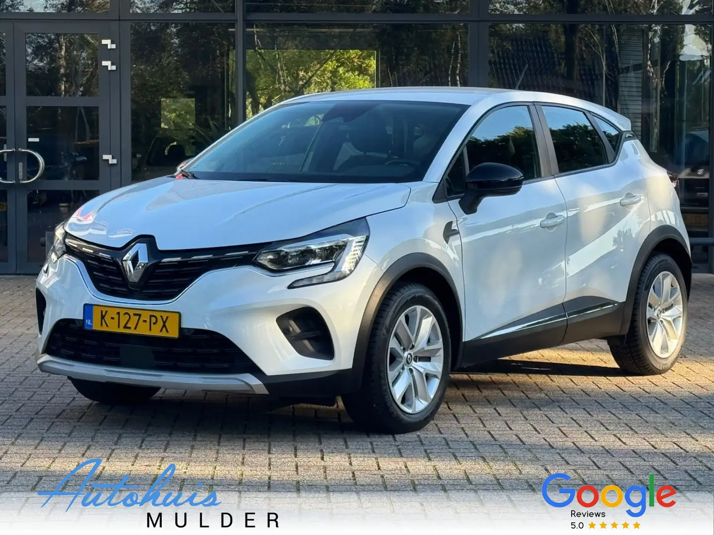 Renault Captur 1.0 TCe 90 Navigatie/Trekhaak/Led/Camera Wit - 1