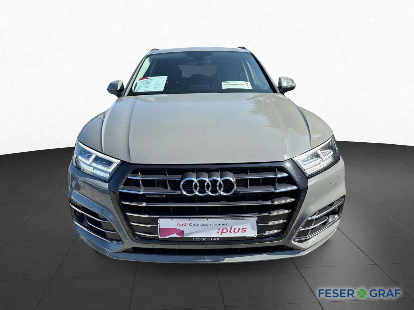 Audi Q5 55 TFSI e qu. S-tro. +ACC+Navi+Pano+Kamera+ Gris - 2