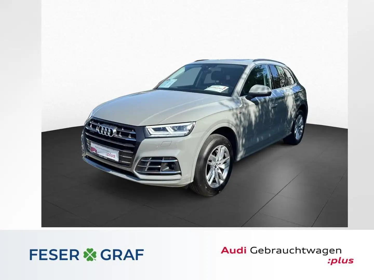Audi Q5 55 TFSI e qu. S-tro. +ACC+Navi+Pano+Kamera+ Gris - 1