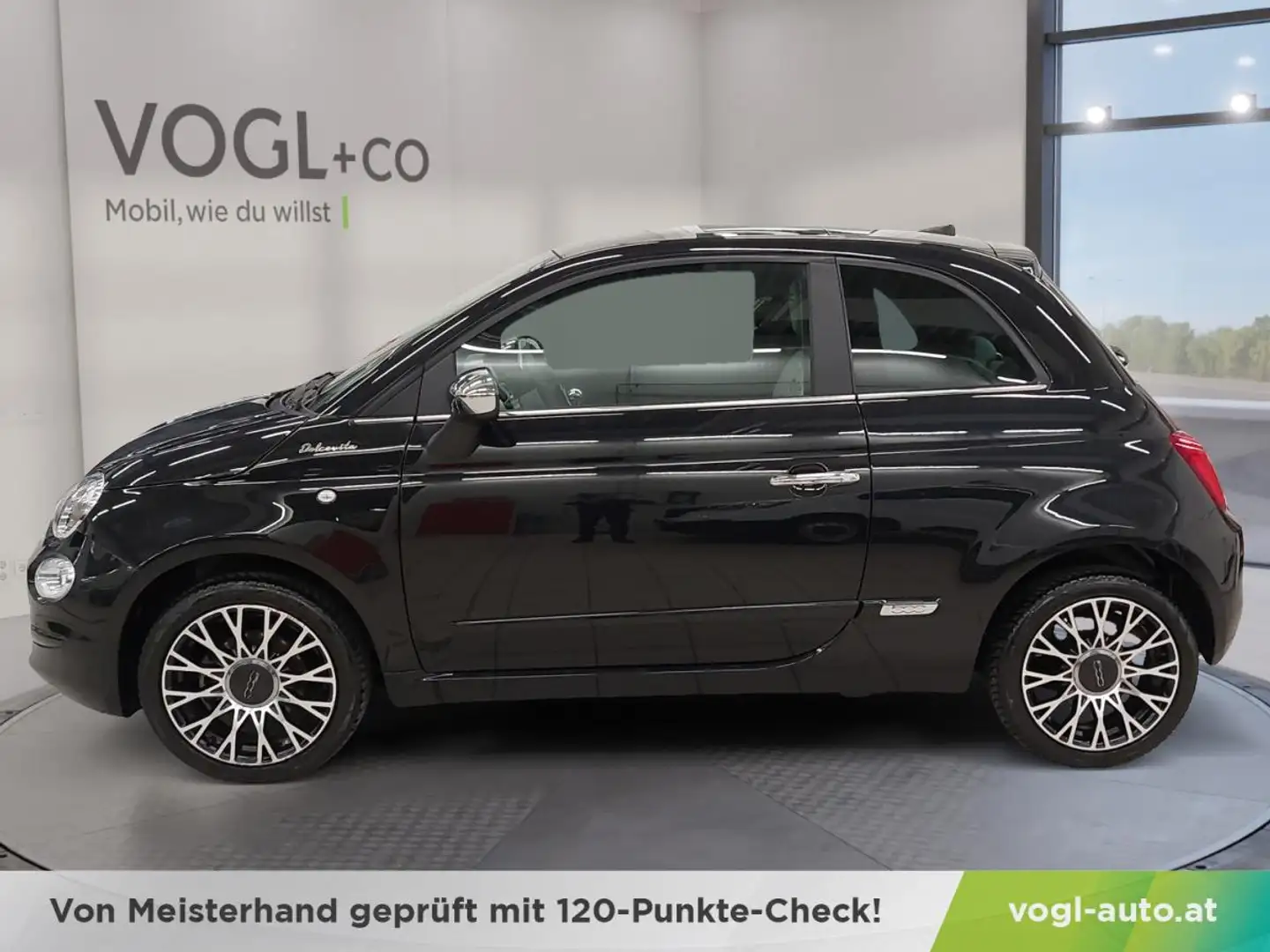 Fiat 500 FireFly Hybrid 70 Dolcevita Schwarz - 2