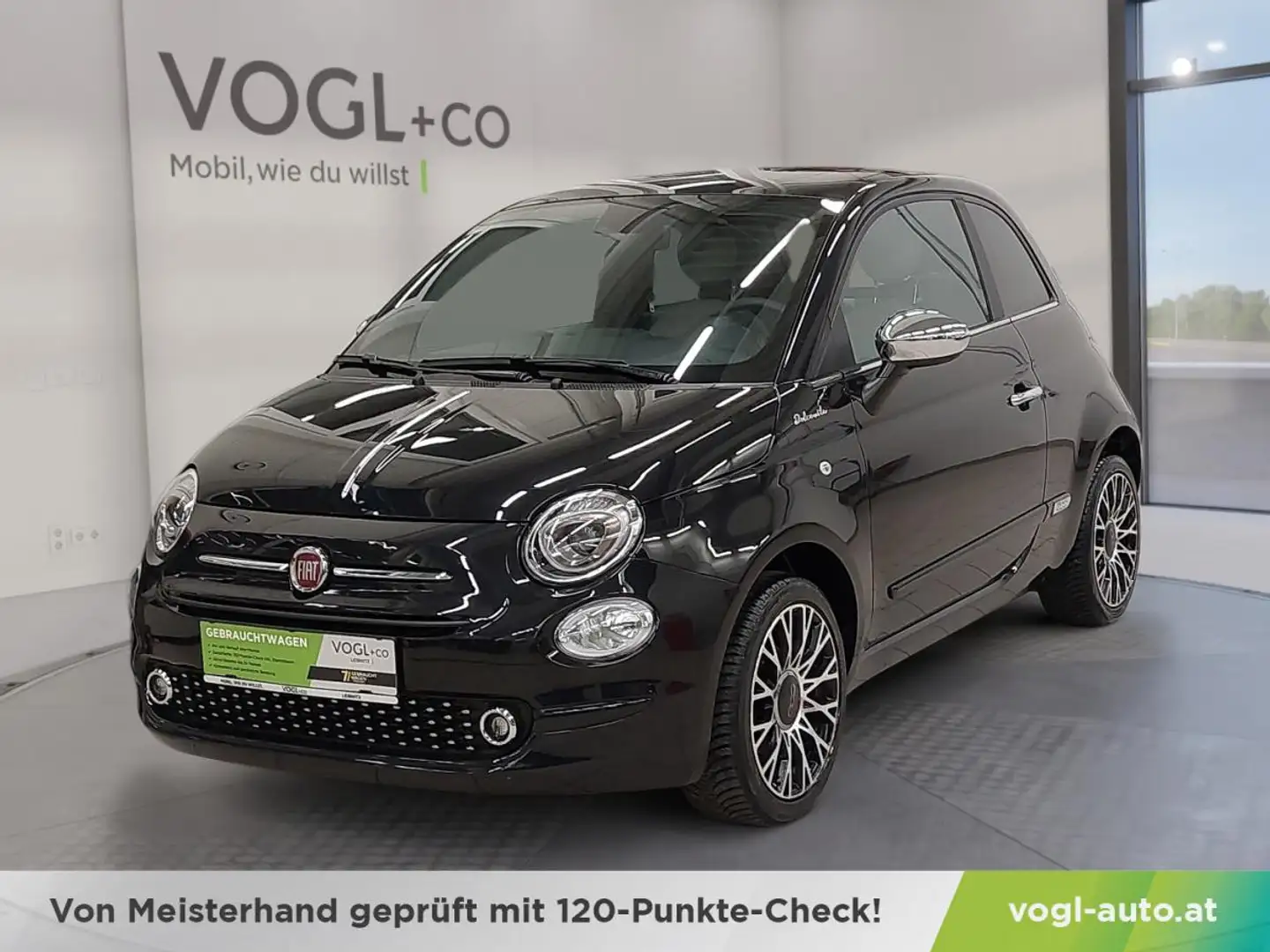 Fiat 500 FireFly Hybrid 70 Dolcevita Schwarz - 1