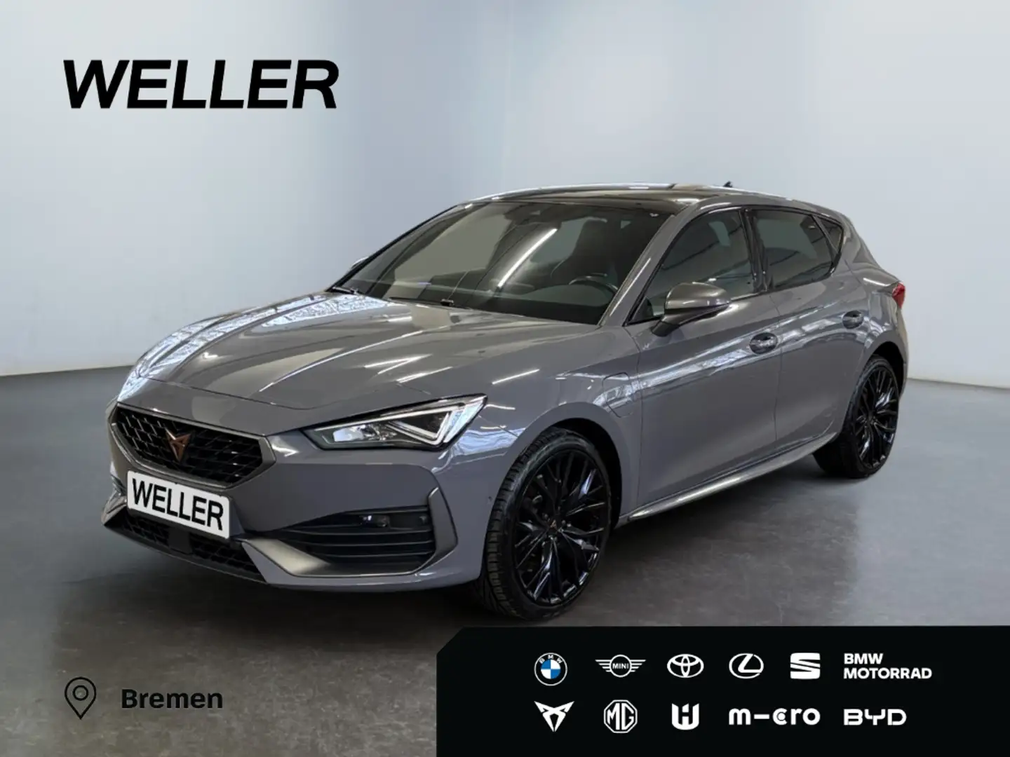 CUPRA Leon 1.4 e-Hybrid (180 kW) *LED*Pano*CAM*DCC*SHZ* Grau - 1