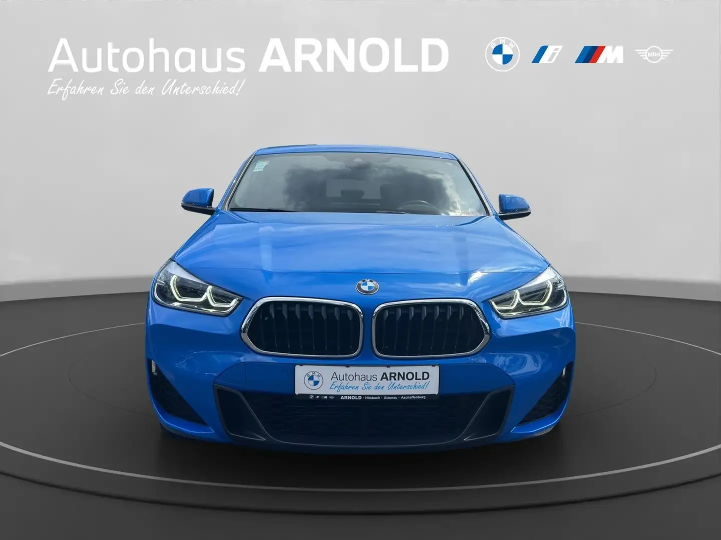 BMW X2 sDrive20i M Sportpaket Head-Up RFK HiFi Sitzhzg. Bleu - 2