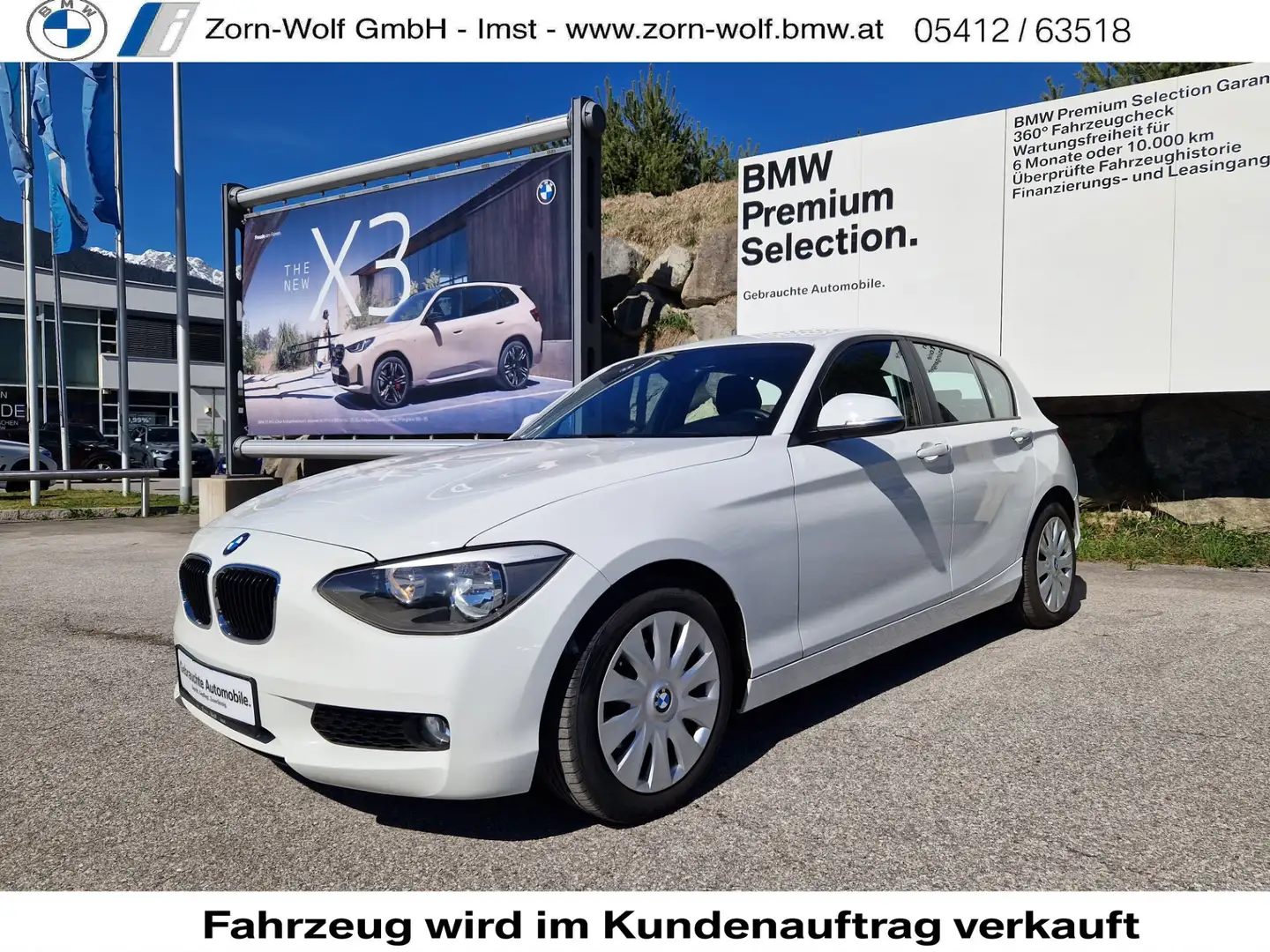 BMW 114 i Weiß - 1