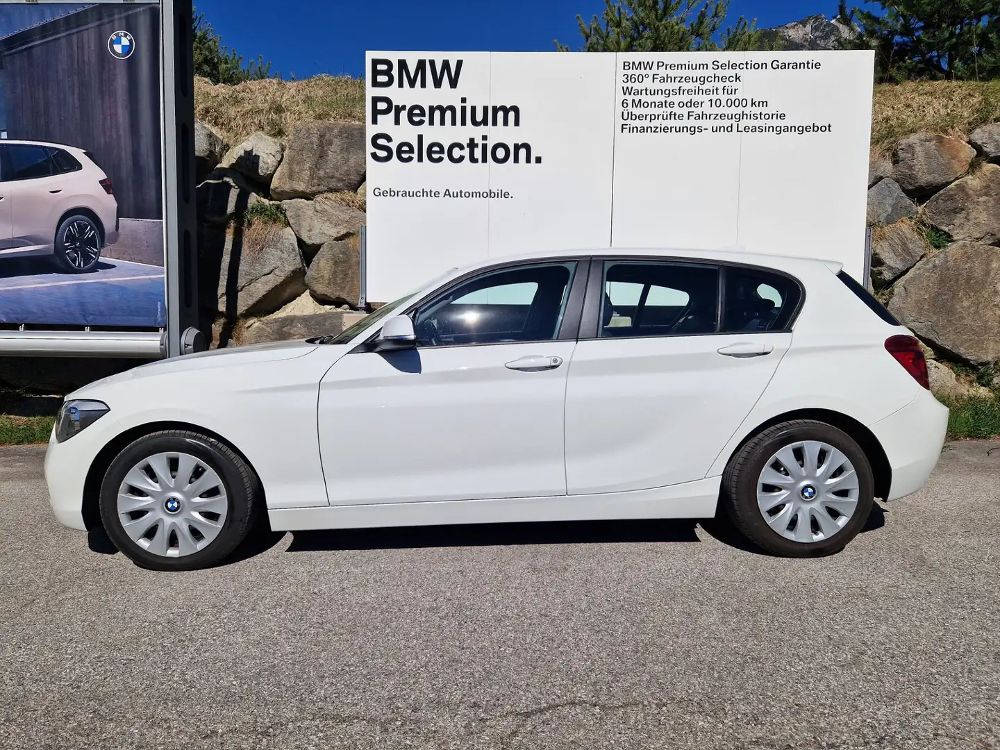 BMW 114 i Weiß - 2