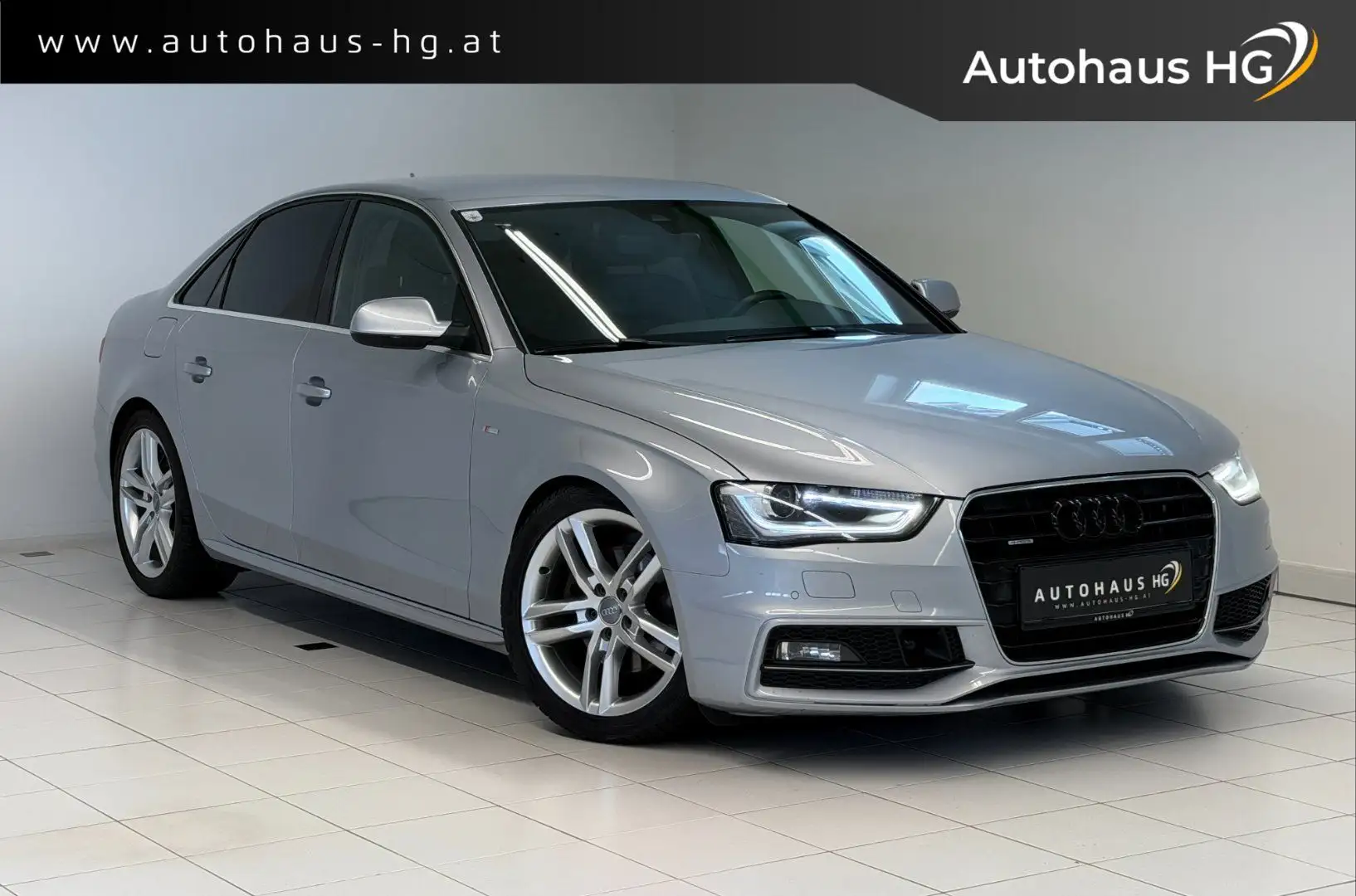 Audi A4 2.0 TDI quattro S-Line*ACC*R-KAMERA*TOT-WINKEL* Silber - 1
