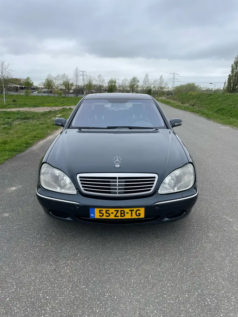 Mercedes-Benz S 600 Lang Чорний - 2