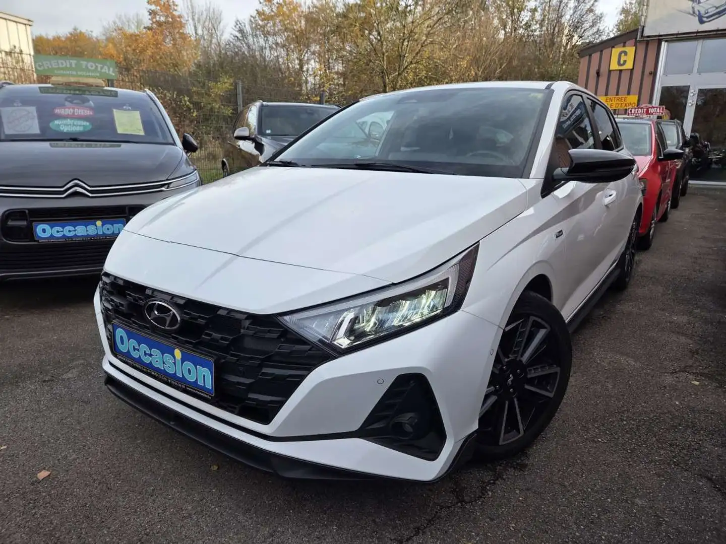 Hyundai i20 N LINE 120CV AUTOMATIQUE Blanc - 1