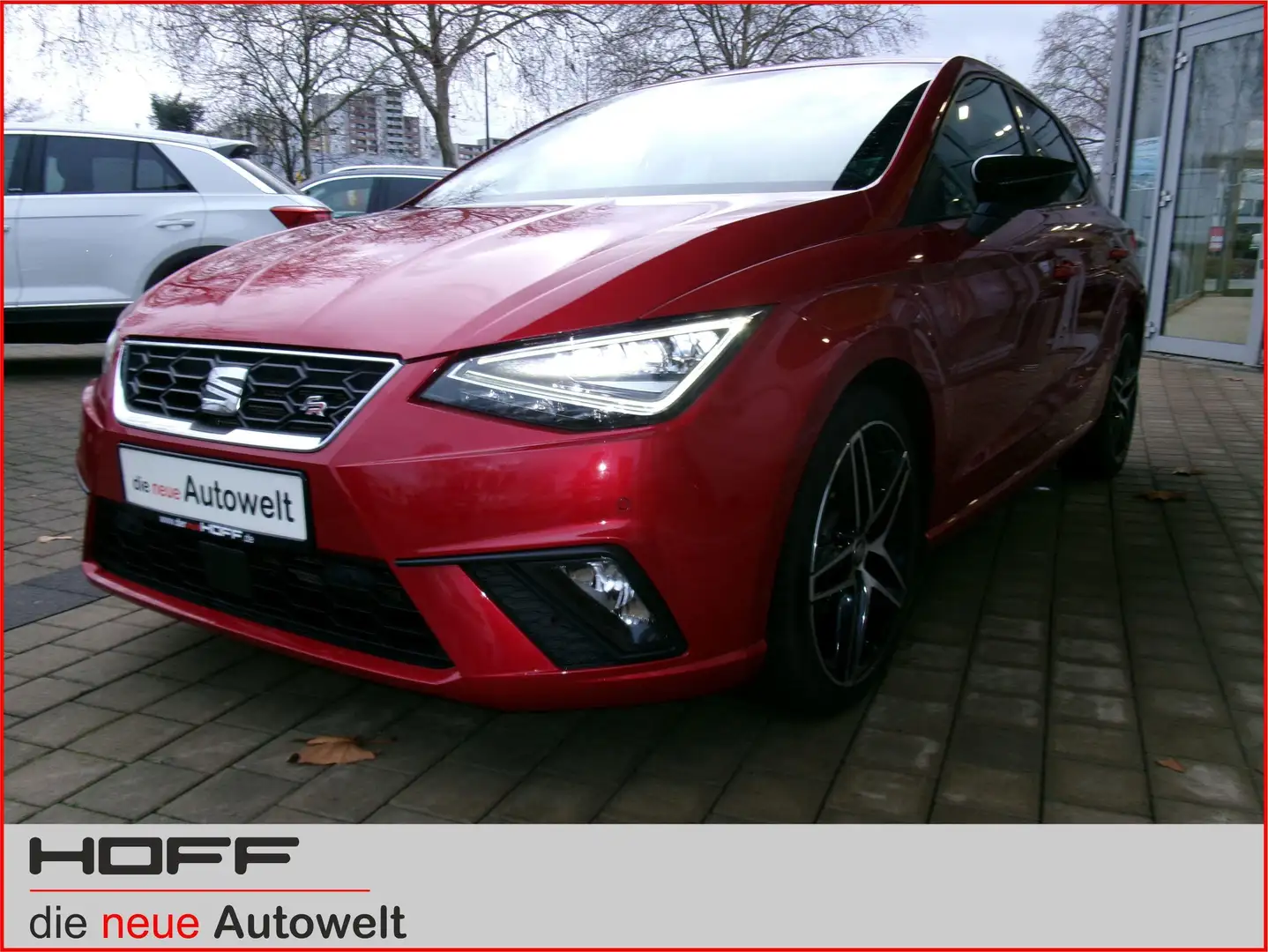 SEAT Ibiza 1.0 TSI FR AHK Kamera Navi LED Mirror Link SHZ Rot - 2