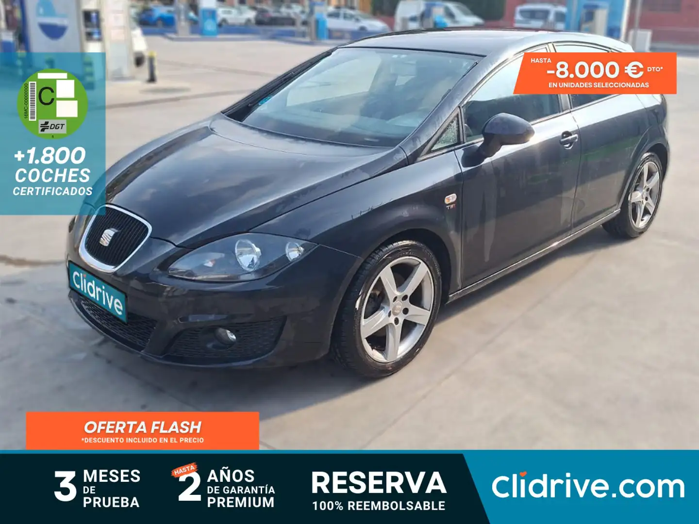 SEAT Leon 1.8 TSI Sport Negro - 1