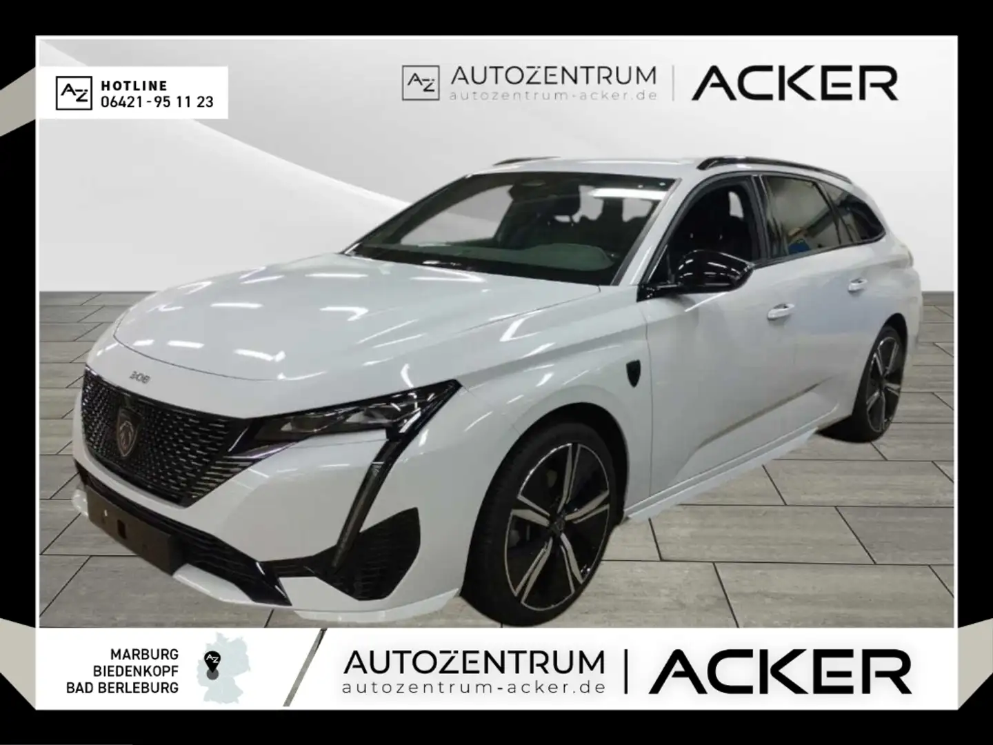 Peugeot 308 SW PureTech 130 GT AT8 LED ACC RFK -50%* Bianco - 1