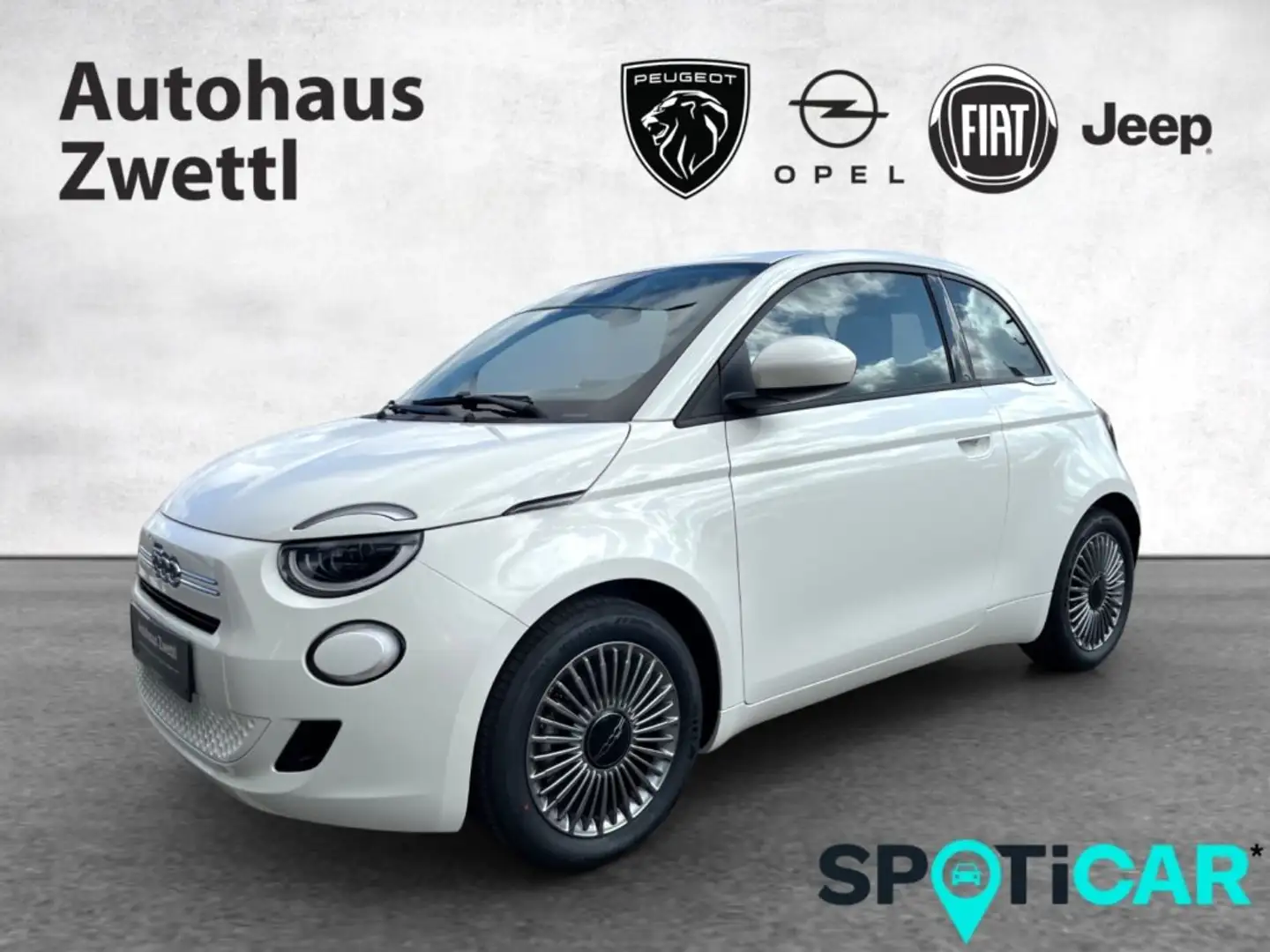 Fiat 500 Hatchback Torino Hybrid 65 Weiß - 1