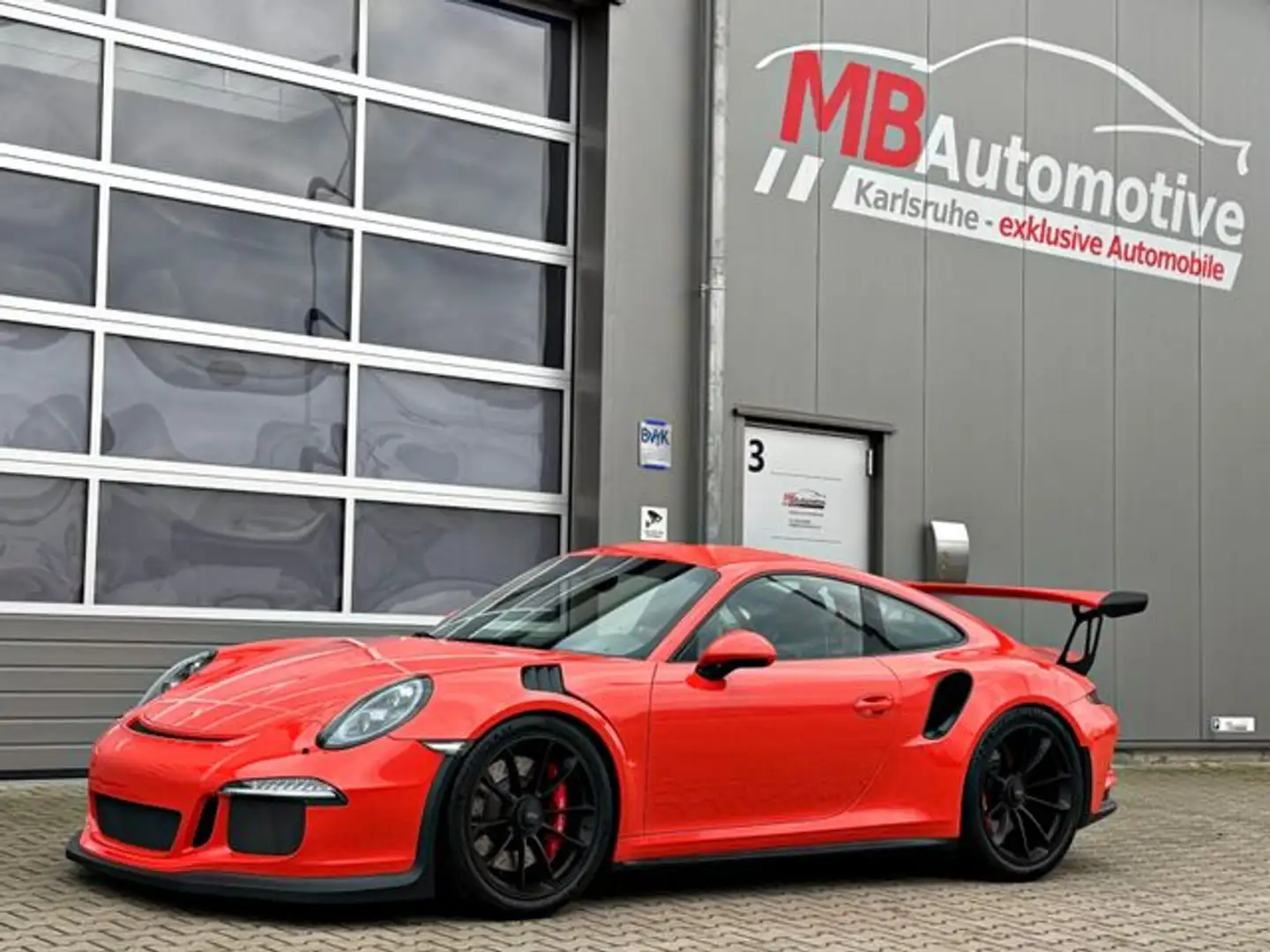 Porsche .1 911 GT3 RS Käfig Lift LED Chron Akrapovic BRD Orange - 2