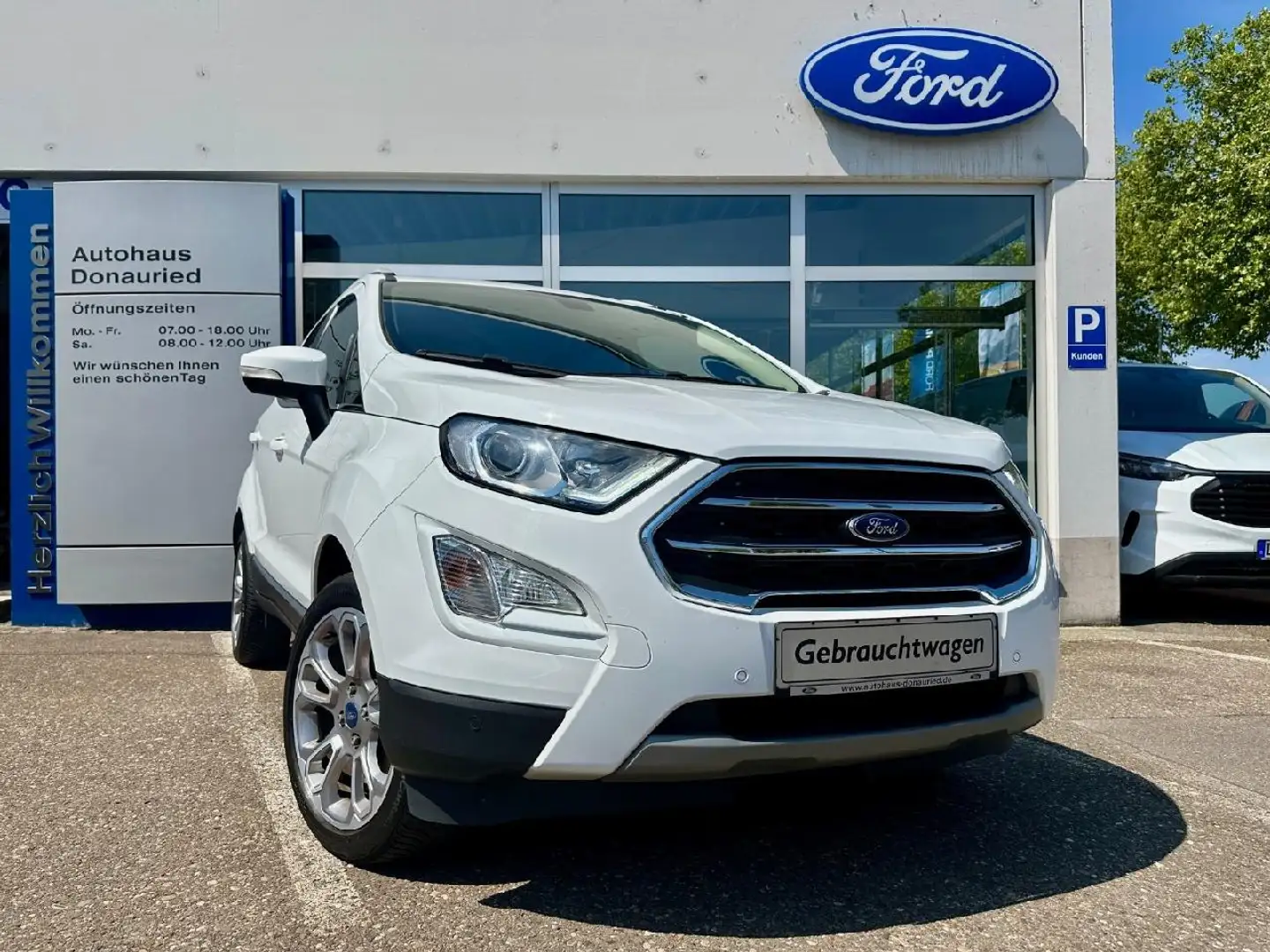 Ford EcoSport Titanium Weiß - 1