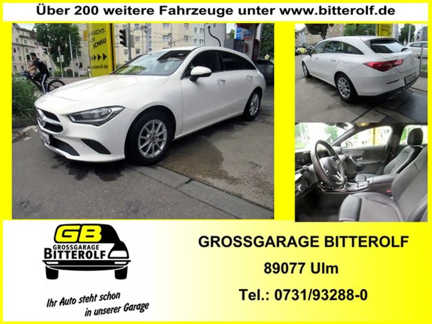 Mercedes-Benz CLA 180 d SB 6-Gang Navi/RFK/SHZ/PDC Weiß - 1