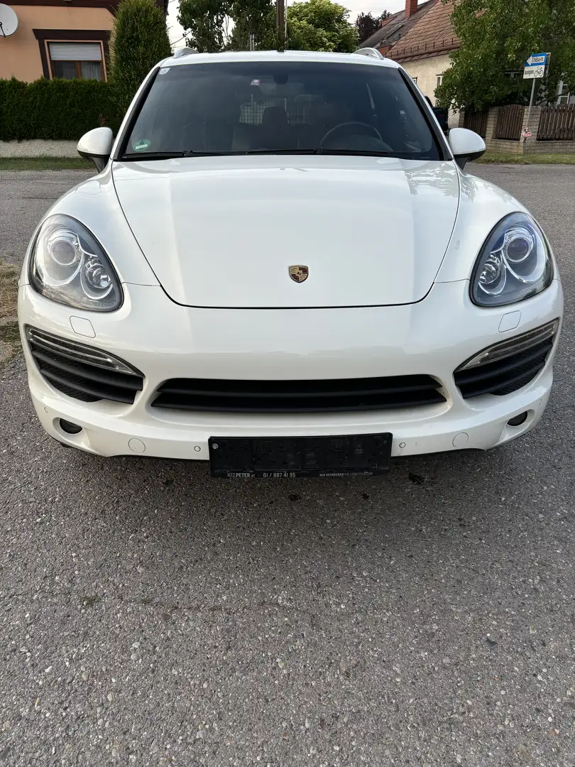 Porsche Cayenne Cayenne II S 4,8 ++Austauschmotor bei 55.000km++ Weiß - 2
