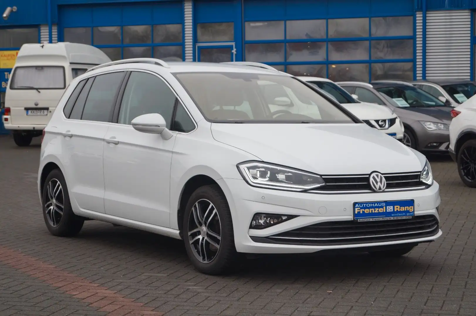 Volkswagen Golf Sportsvan Highline *LED*Navi*Ergo Sitz*ACC* White - 1