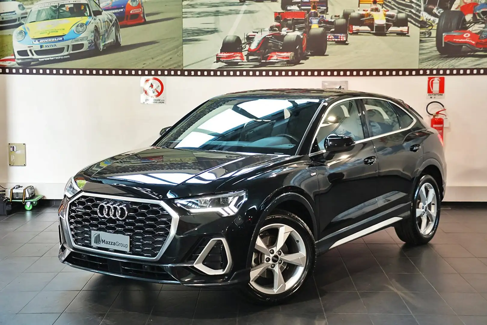 Audi Q3 35 TDI Sportback SPB Quattro S-Tronic S-Line Nero - 1