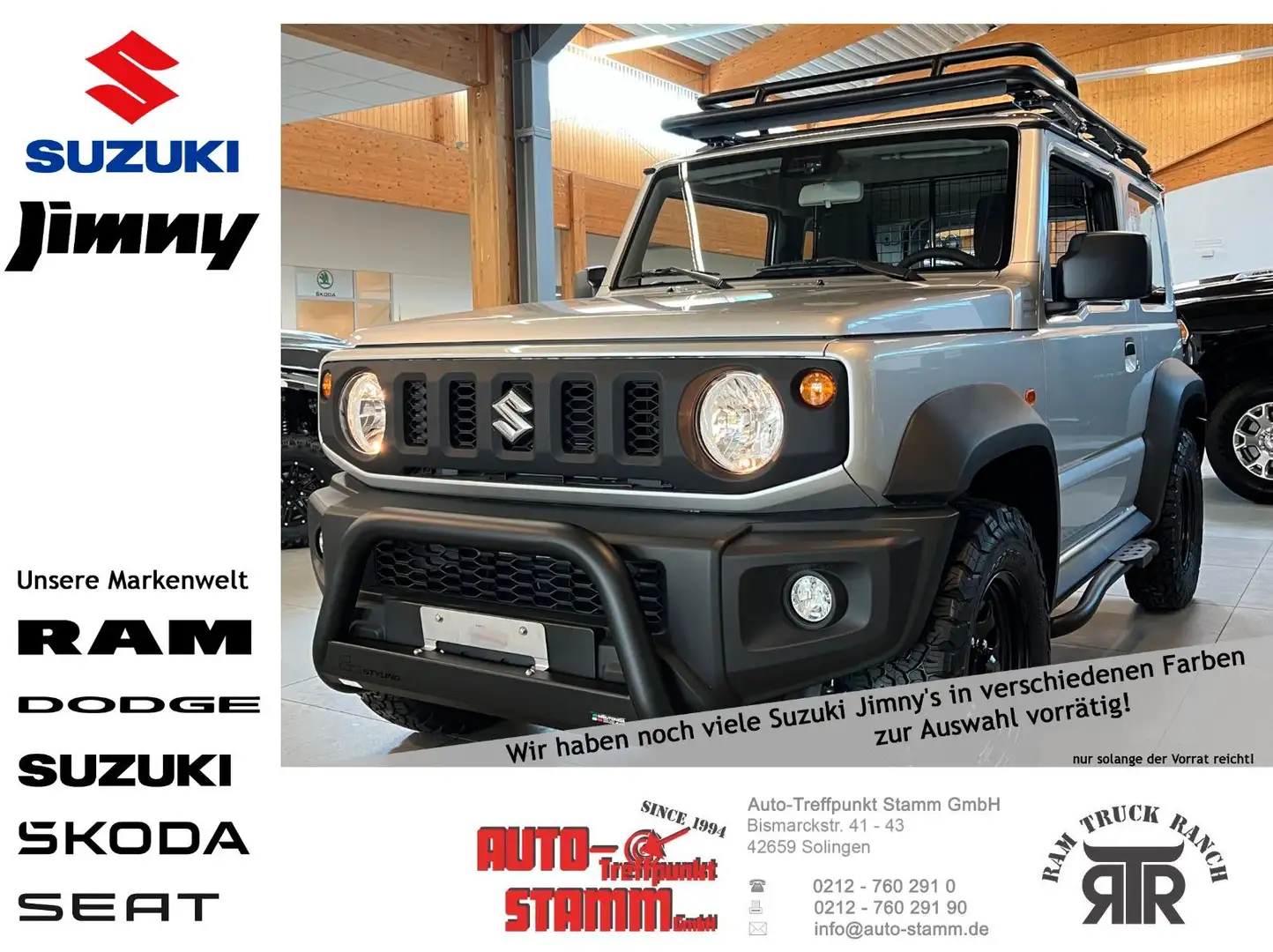 Suzuki Jimny Comfort Allgrip NFZ *RTR Sonderedition* Ezüst - 1
