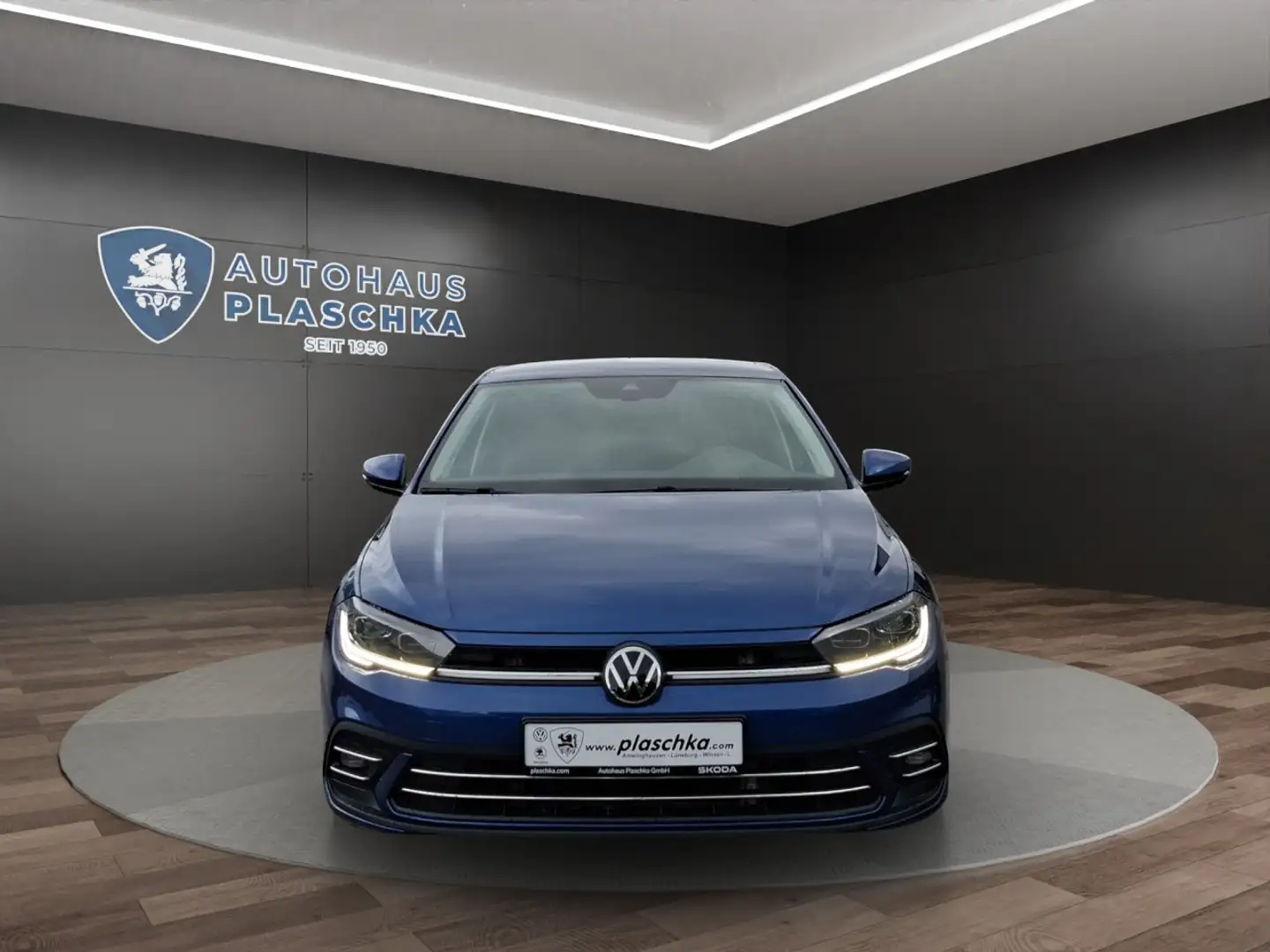 Volkswagen Polo 1.0 TSI DSG Style AHK+PDC+NAVI Klima Navi Blauw - 2