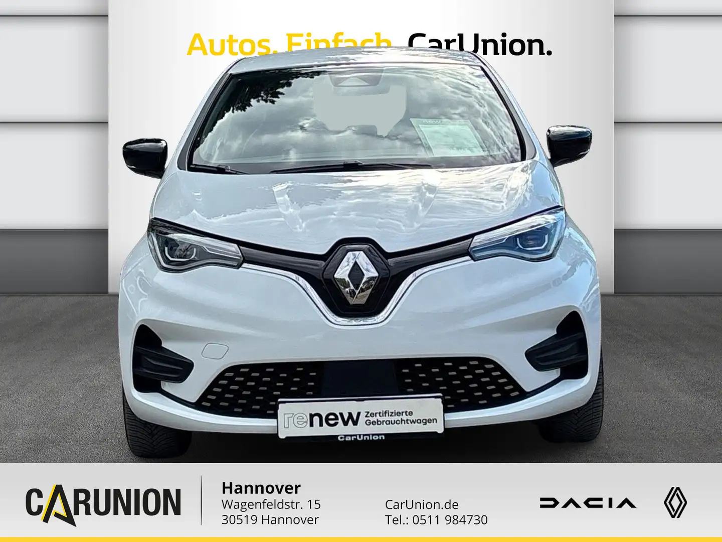 Renault ZOE E-Tech 100% el. ZOE E-Tech 100% elektrisch Weiß - 2
