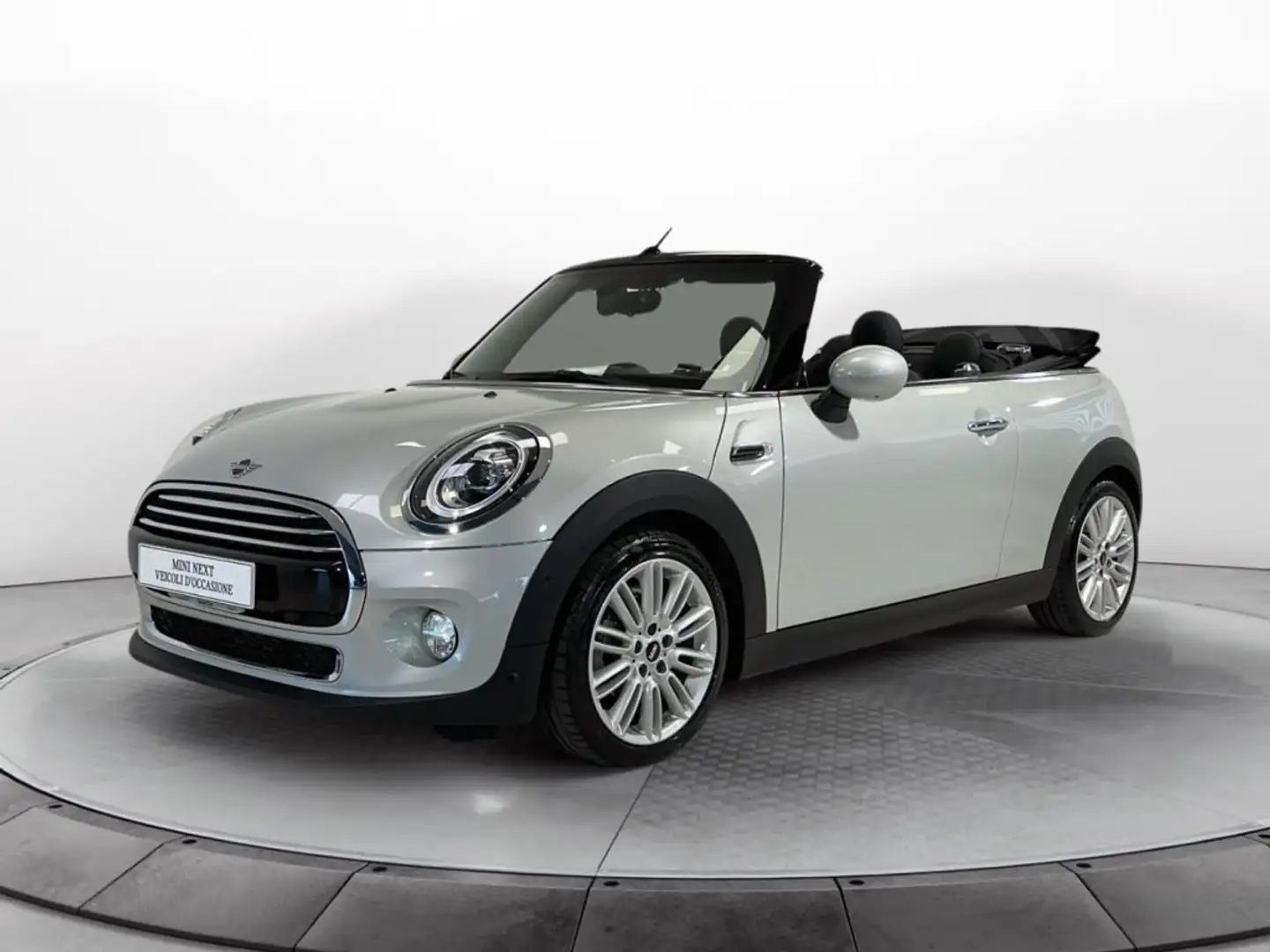 MINI Cooper D Cabrio Zilver - 1