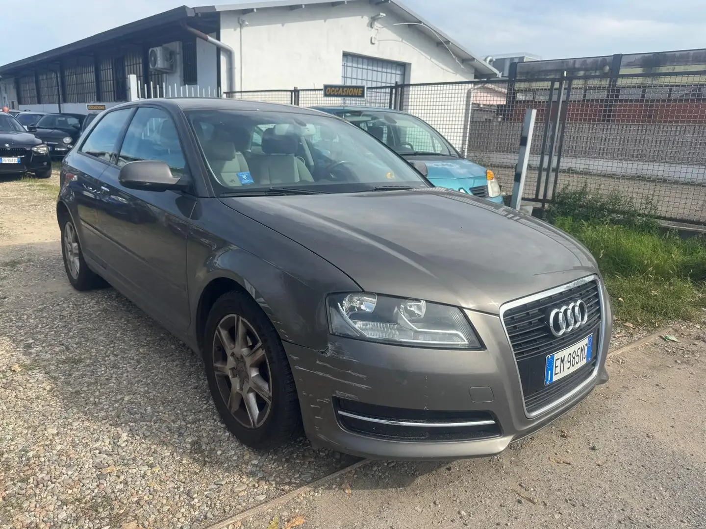 Audi A3 A3 II 2008 3p 2.0 tdi Ambiente Grau - 2