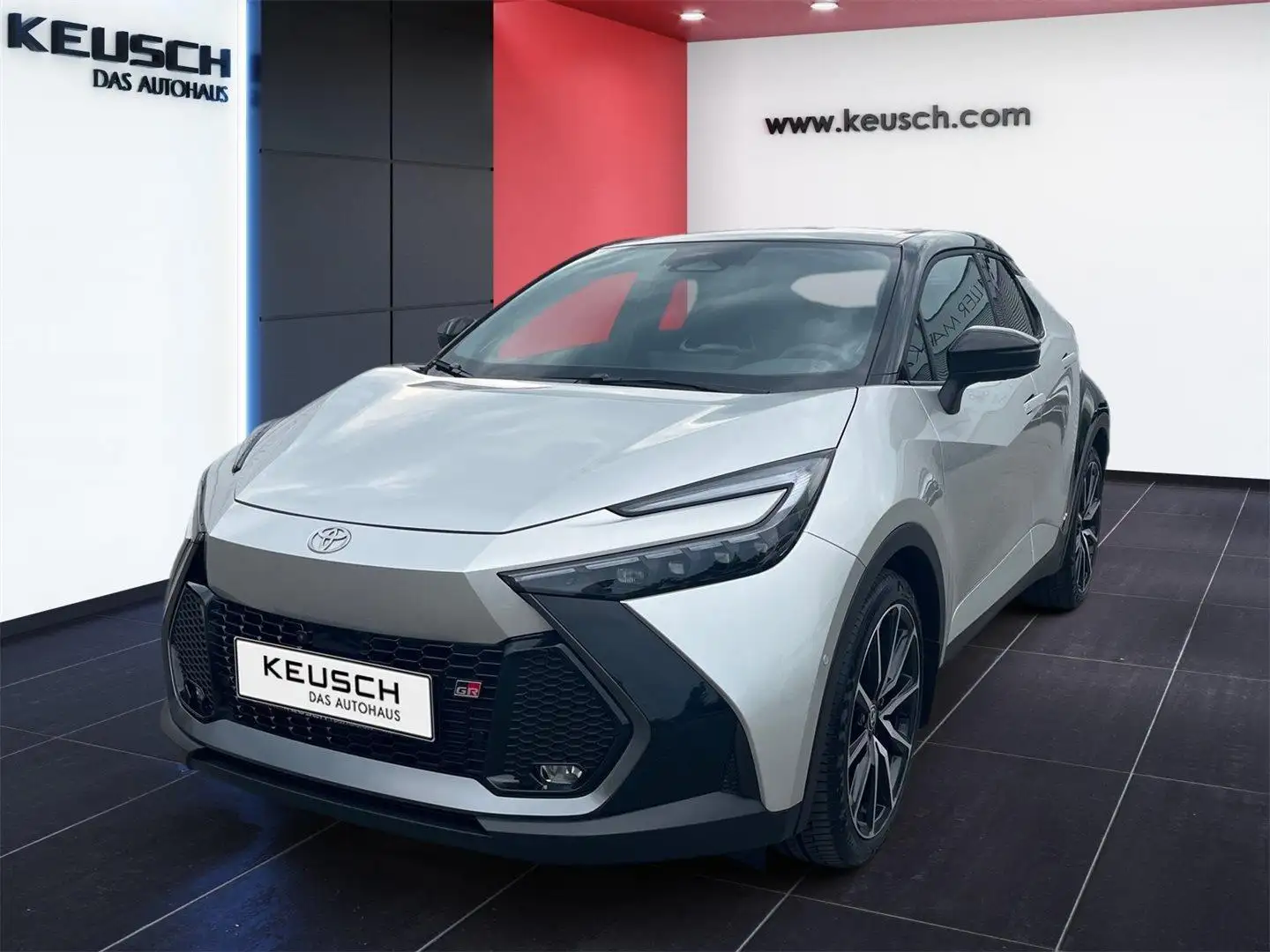 Toyota C-HR 2,0 Hybrid 4WD GR Sport Premiere Edition Argent - 1