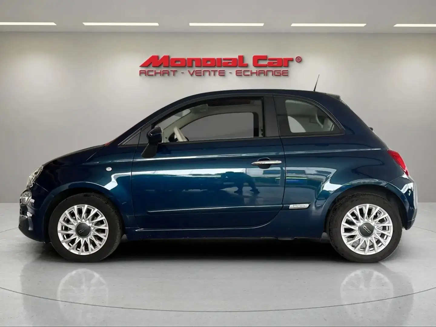 Fiat 500 500 1.0i *Régulateur de vitesse*Apple CarPlay* Bleu - 2