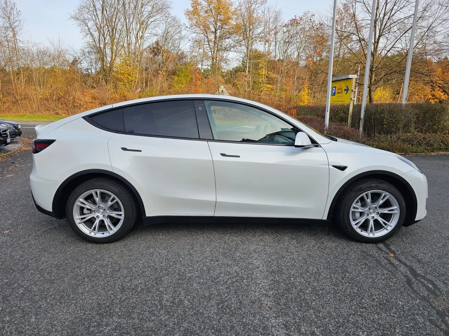 Tesla Model Y Long Range Dual AWD, 1.Hand Weiß - 2
