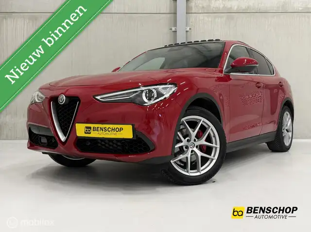 Alfa Romeo Stelvio 2.0 T AWD First Edition Alfa Rosso Panodak Leer Na