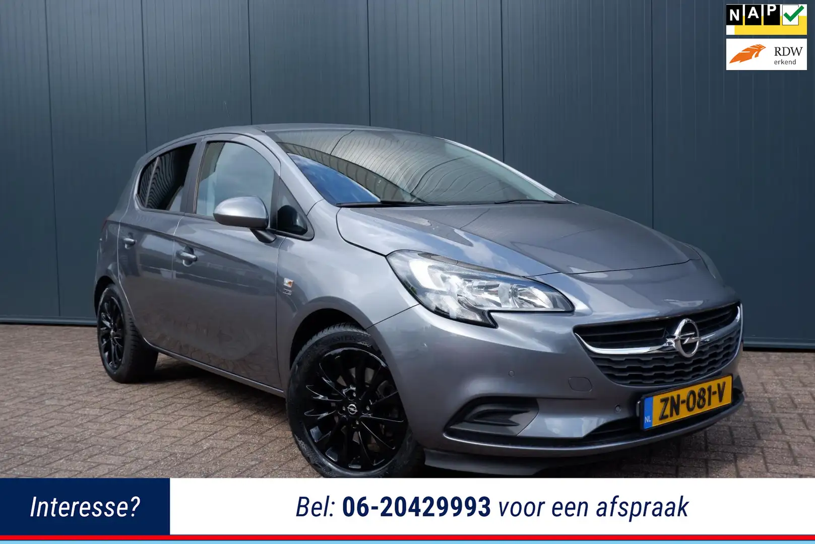 Opel Corsa 1.0 Turbo 120 Jaar Edition Gris - 1