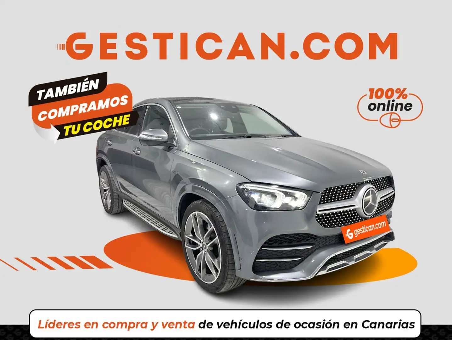 Mercedes-Benz GLE 350 e 4MATIC (Híbrido Enchufable) Plateado - 1