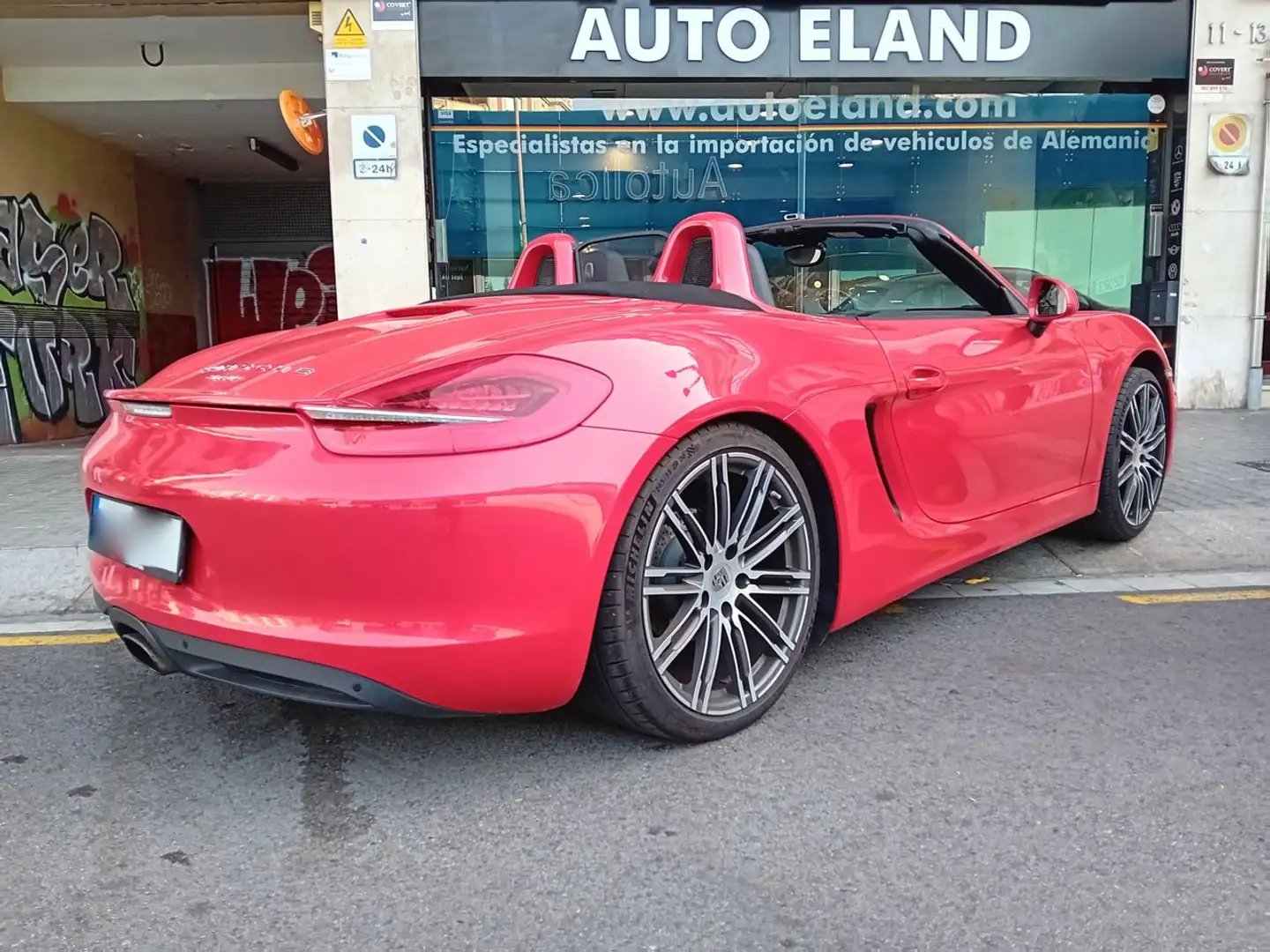 Porsche Boxster PDK Rouge - 1