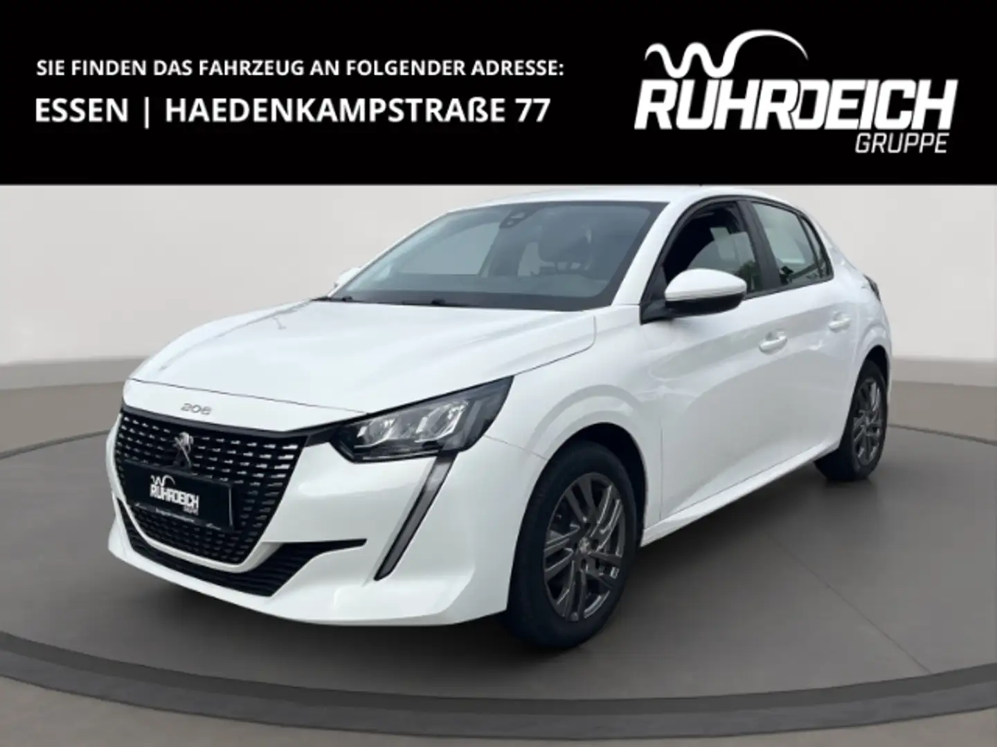 Peugeot 208 Allure Pack 1.2 PDC SHZ CARPLAY KLIMAAT Blanc - 1