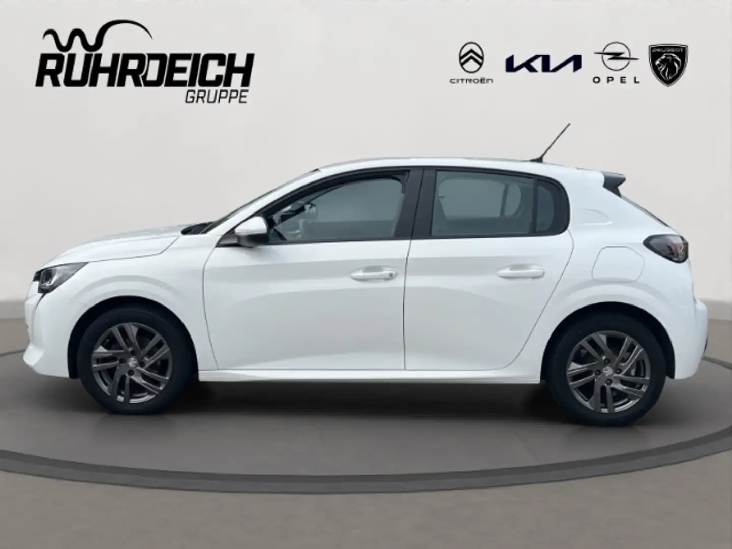 Peugeot 208 Allure Pack 1.2 PDC SHZ CARPLAY KLIMAAT Blanc - 2