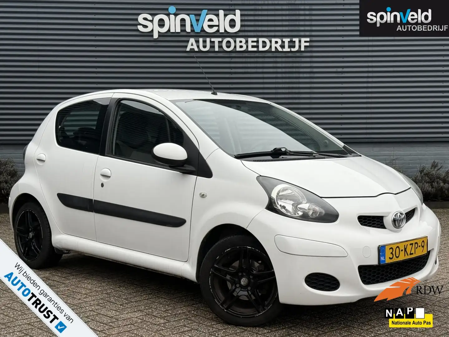 Toyota Aygo 1.0-12V Xcite White BJ`10 NAP NL APK 17-11-26 Airc Blanco - 1