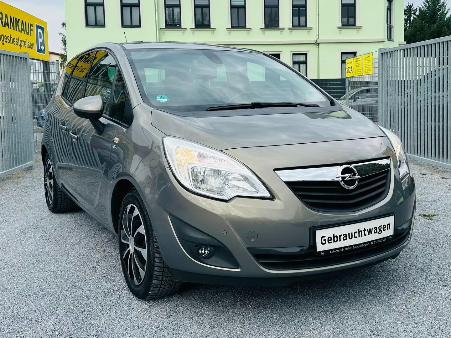Opel Meriva 150 Jahre Opel 129000 KM KLIMAAUTOMATIK T.LEDER SH Brun - 1