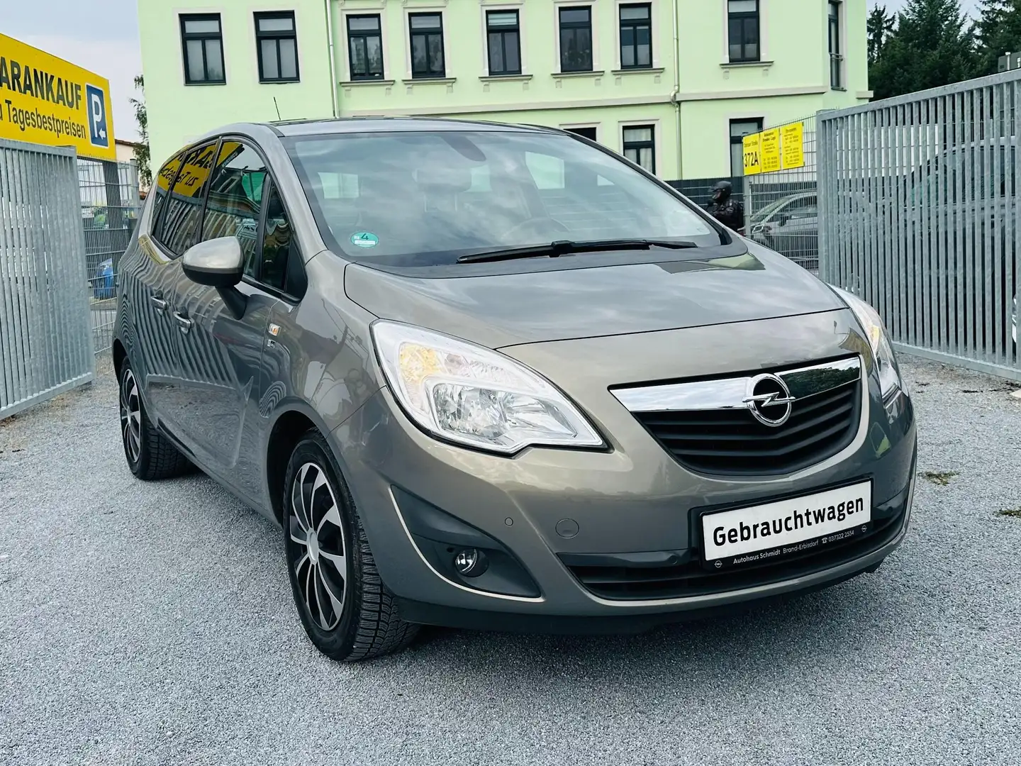Opel Meriva 150 Jahre Opel 129000 KM KLIMAAUTOMATIK T.LEDER SH Brun - 2